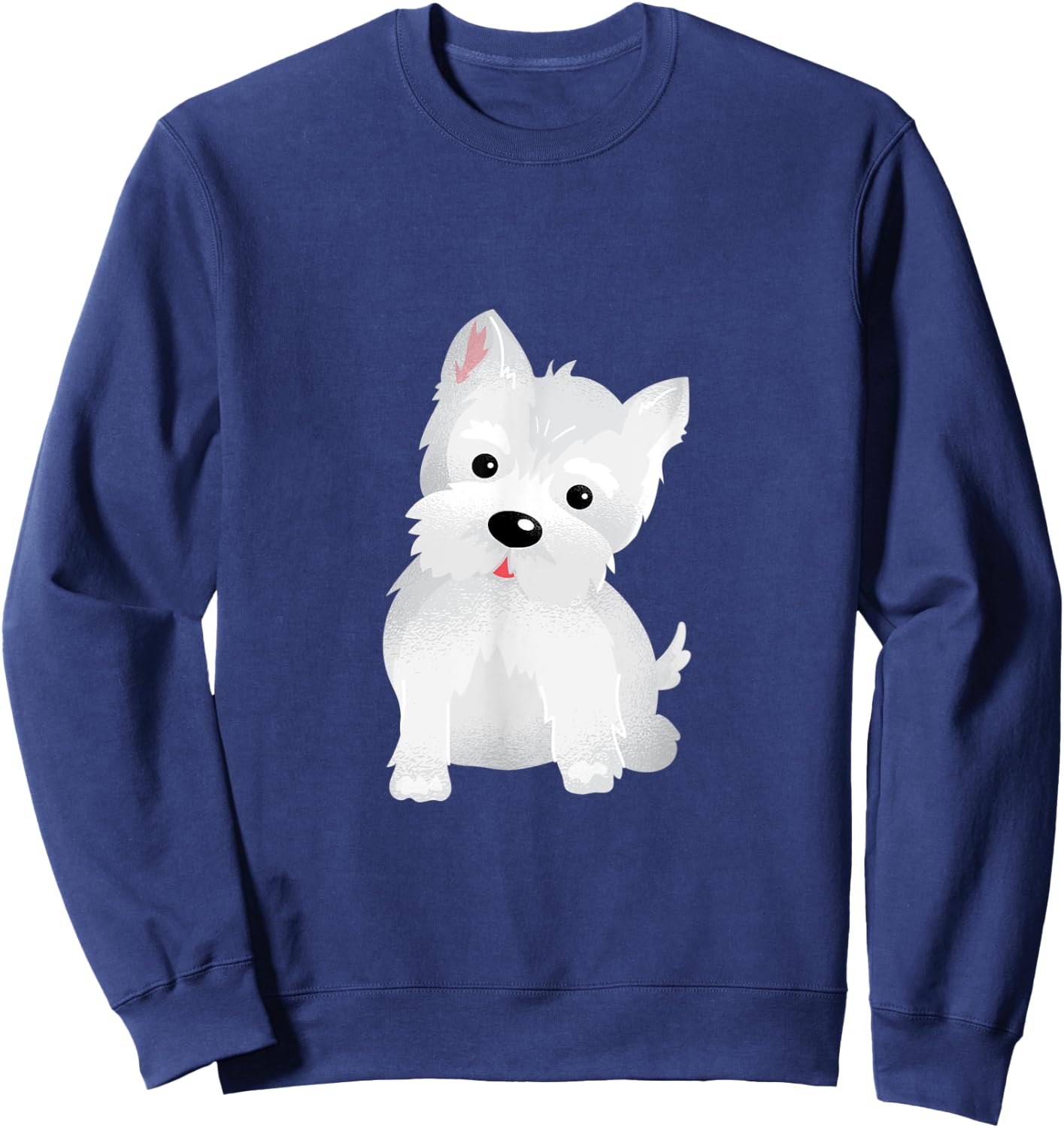 Westie West Highland Terrier Mama Dogs Gift Sweatshirt - Sweatshirt | Navy
