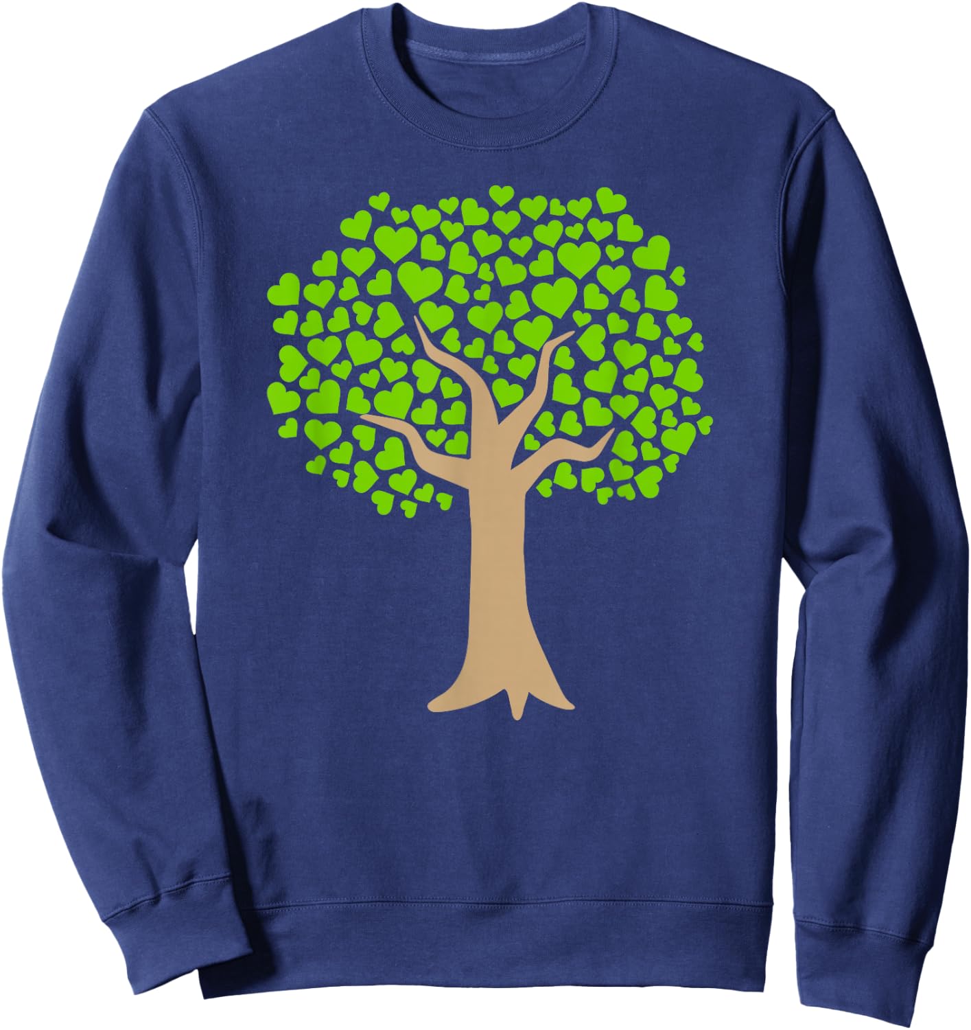 Green Tree Sweatshirt - Sweatshirt | Navy