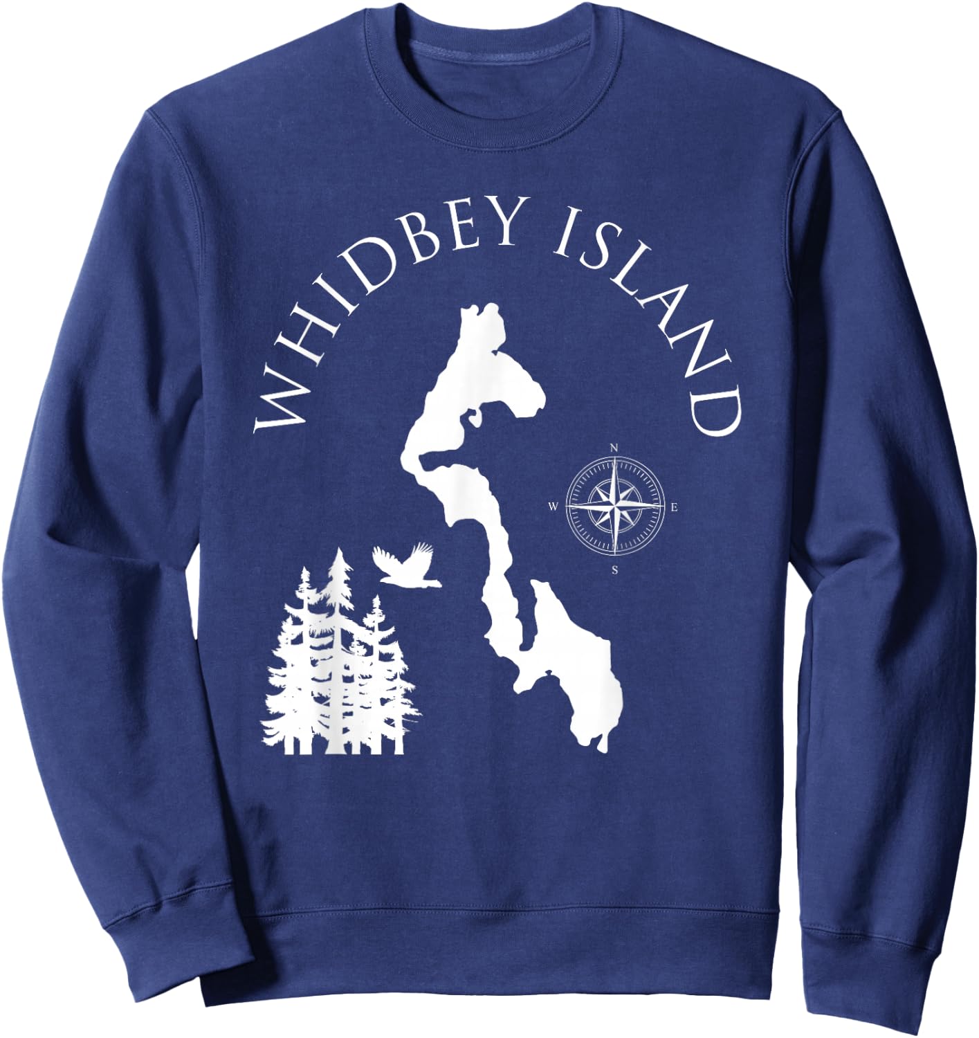 Whidbey Island Sweatshirt - Sweatshirt | Navy