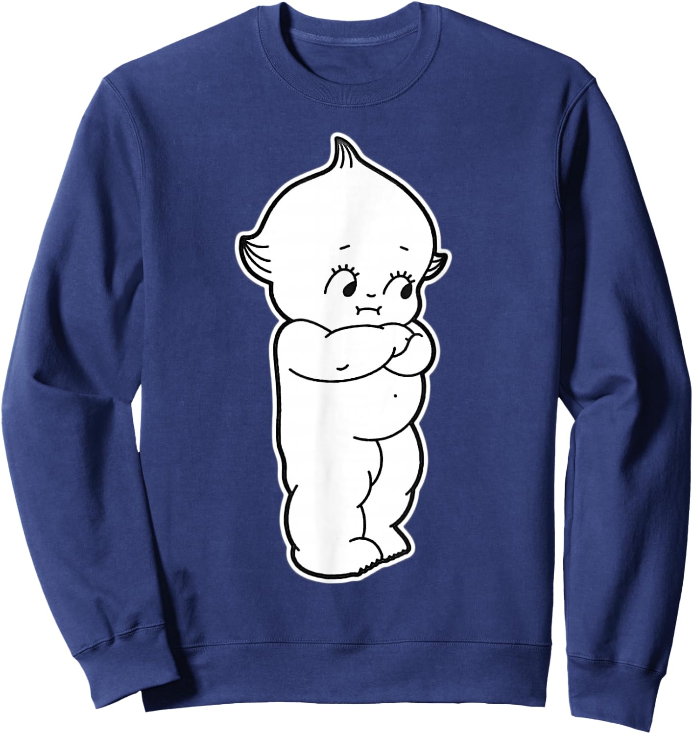 Grumpy Kewpie Baby Sweatshirt - Sweatshirt | Navy