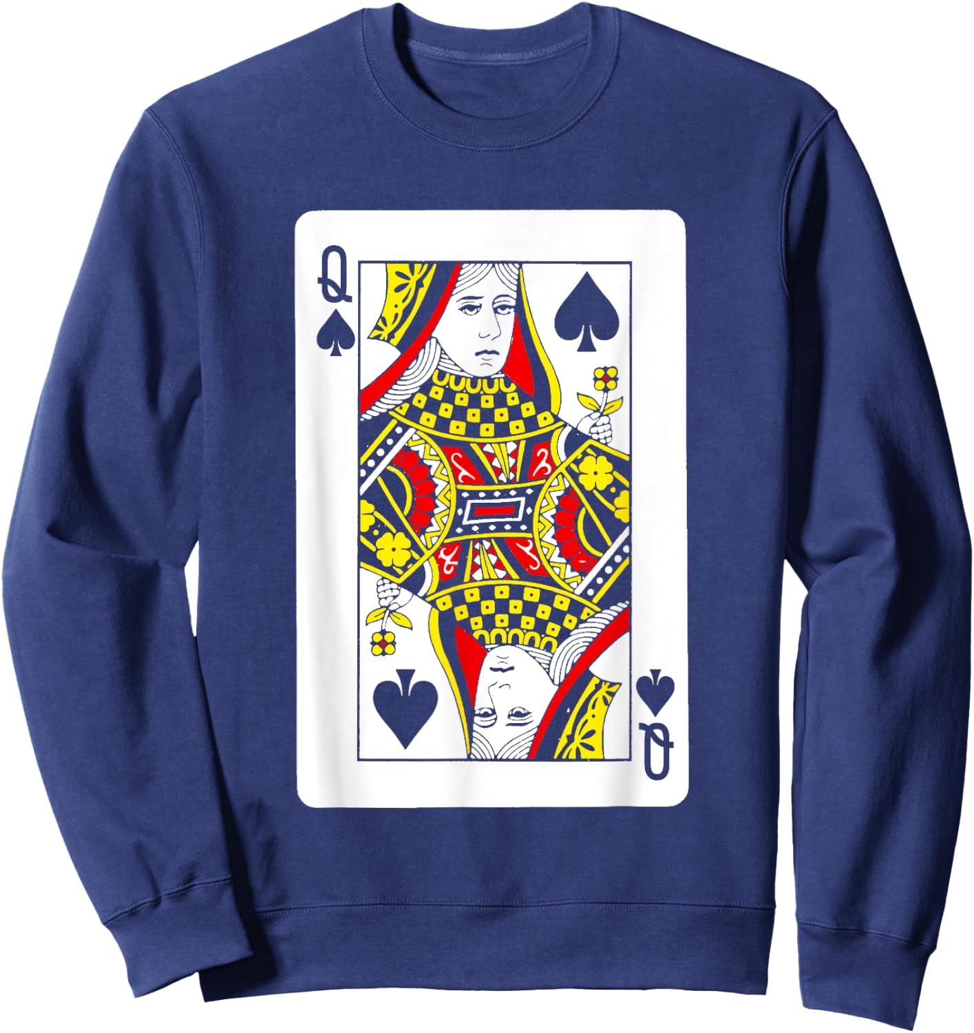 Queen Of Spades Costume Sweatshirt - Sweatshirt | Navy