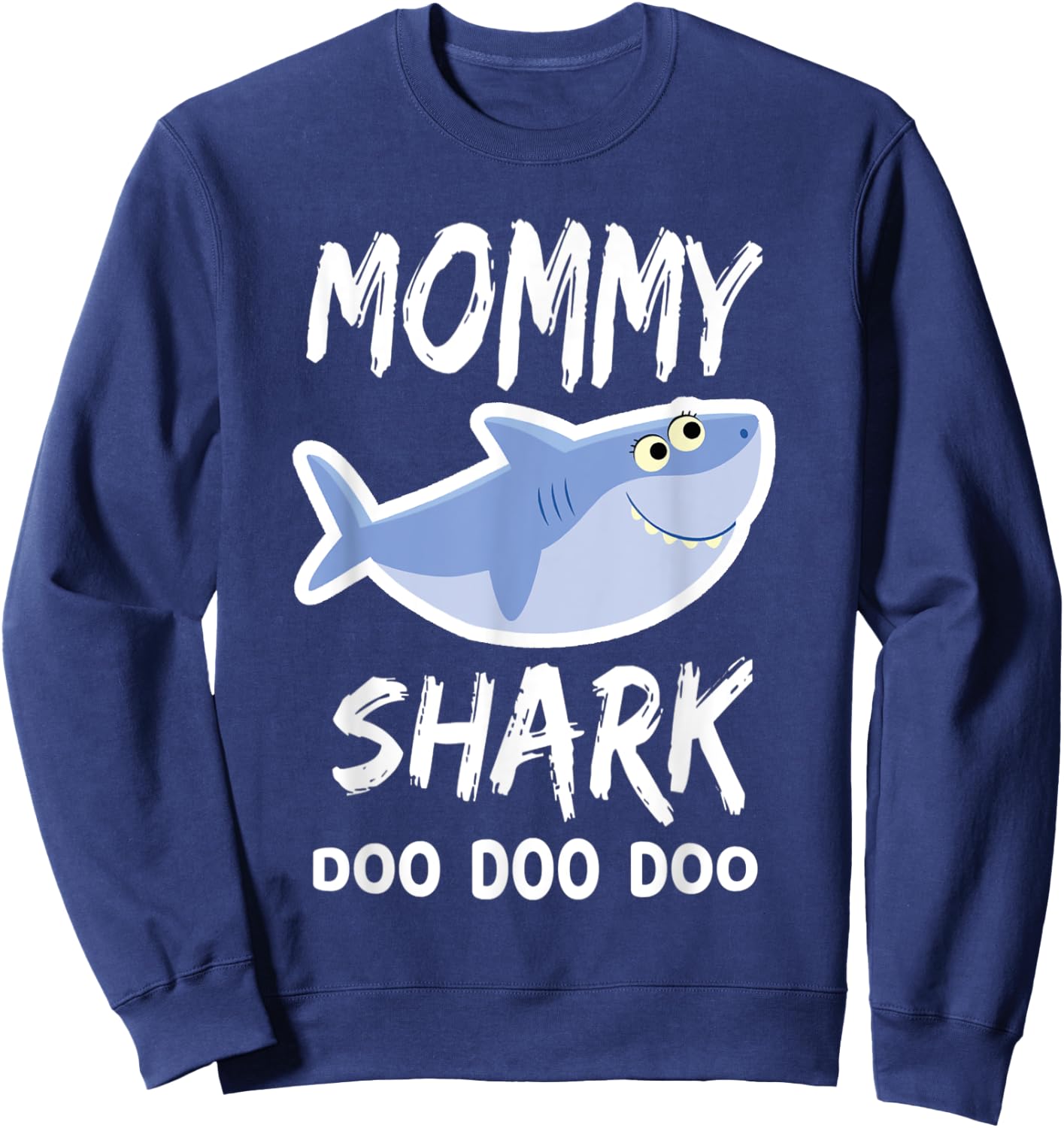 Pinkfong Mommy Shark Official Sweatshirt - Sweatshirt | Navy