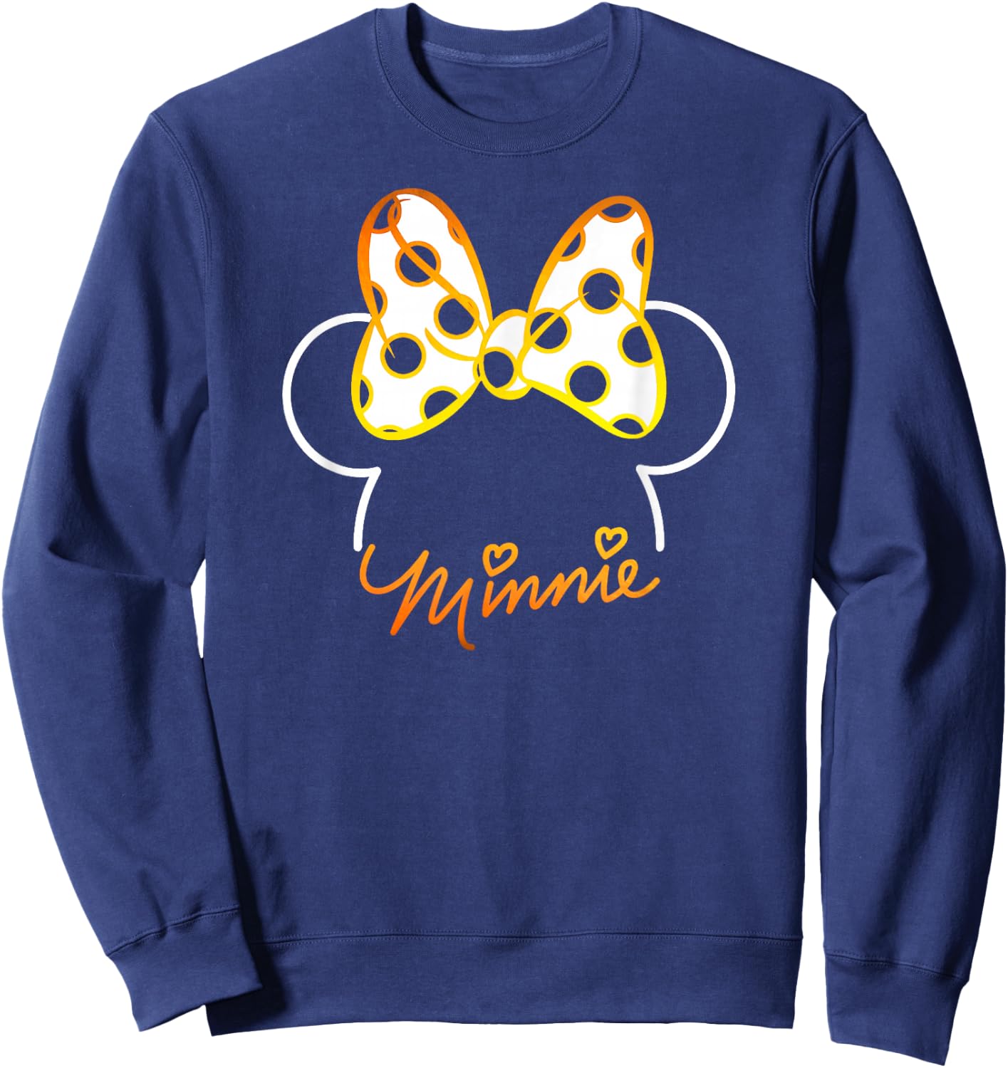 Minnie Mouse - Gradient Polka Dot Bow Sweatshirt - Sweatshirt | Navy