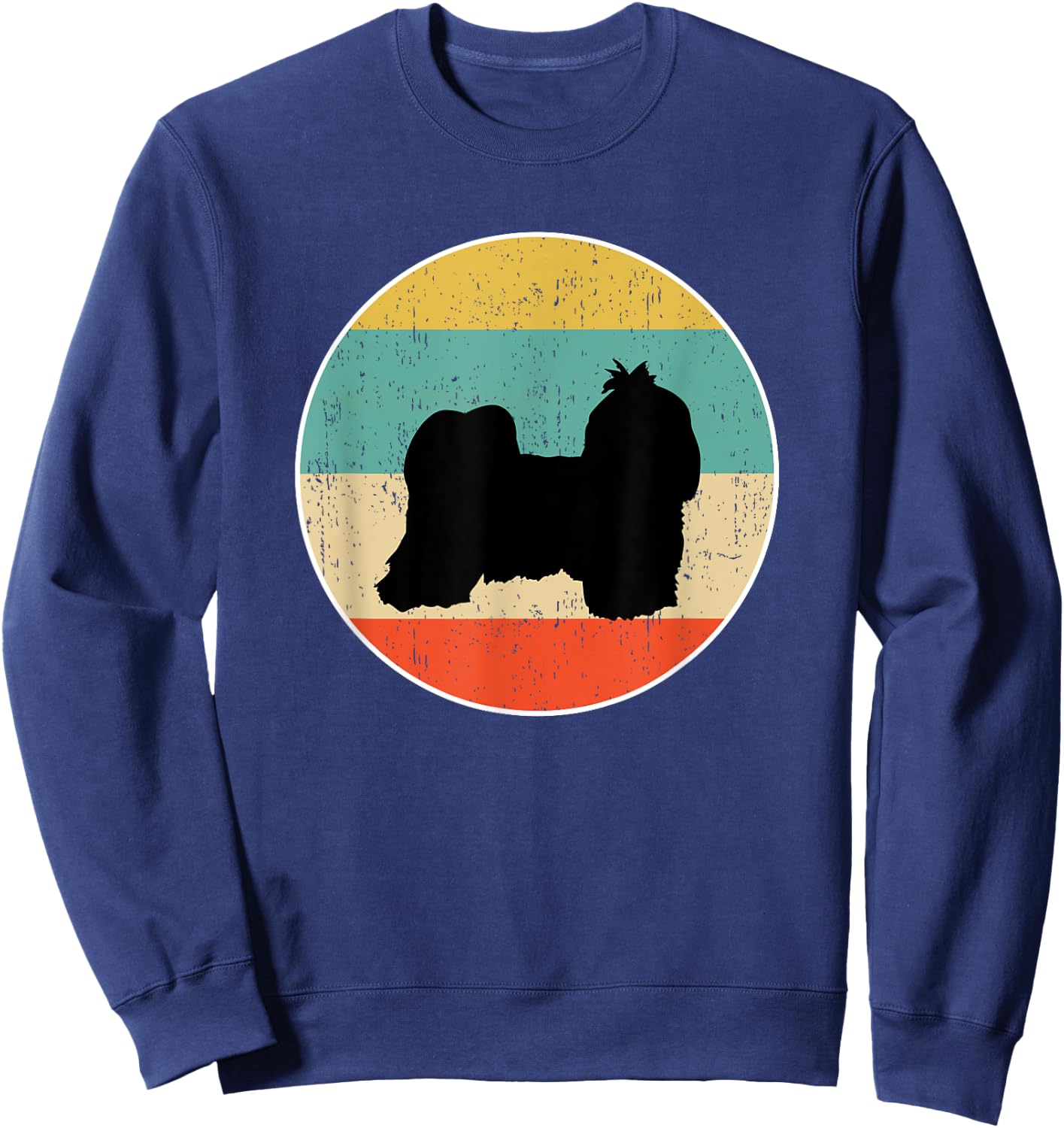 Shih Tzu Dog Gift Men Women Girls Kids Sweatshirt - Sweatshirt | Navy