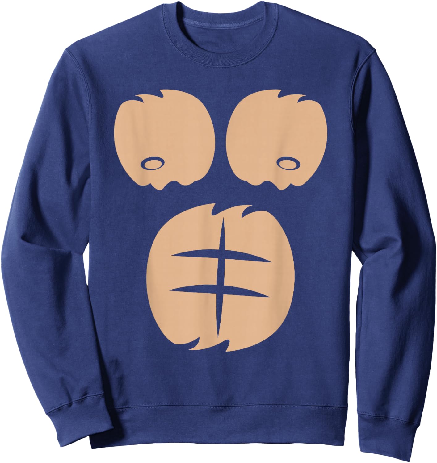 Gorilla Chest Party Sweatshirt - Sweatshirt | Navy