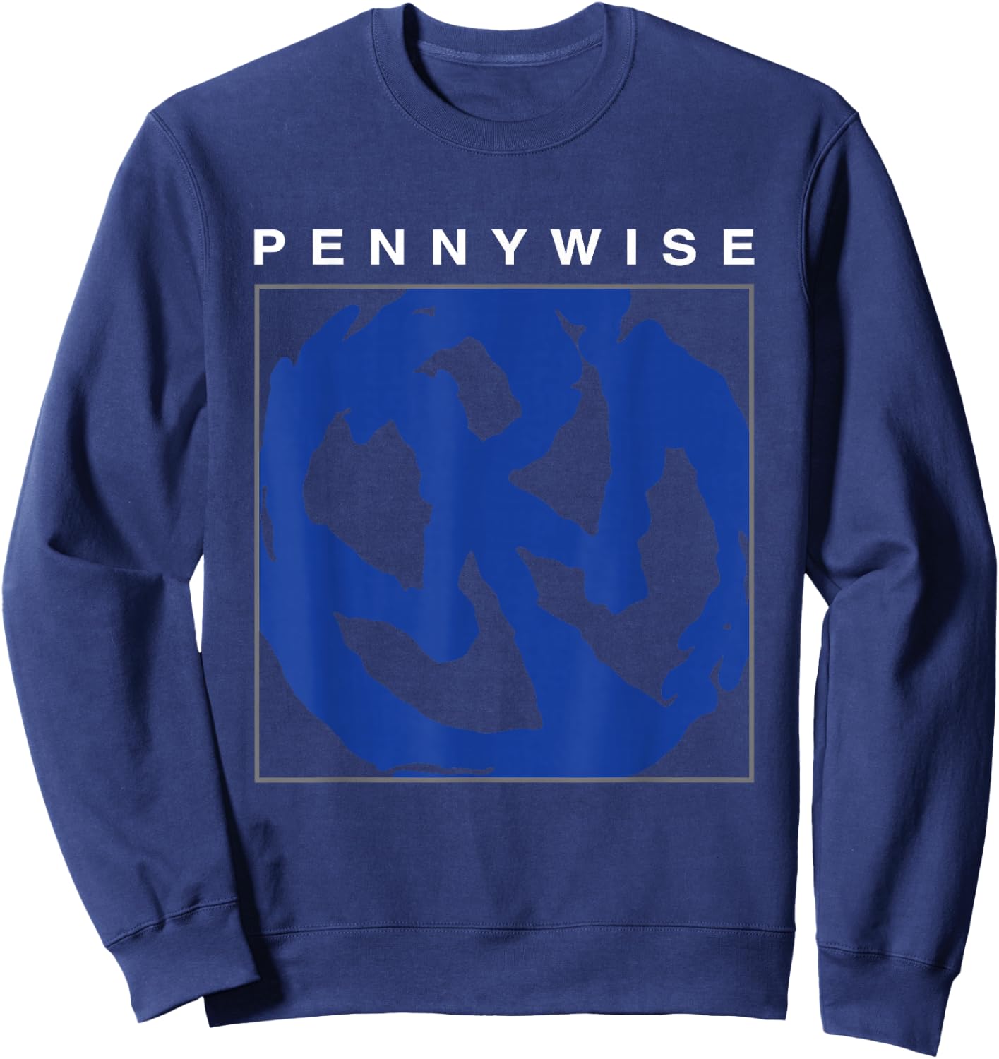 Pennywise - PW Logo - Official Merchandise Sweatshirt - Sweatshirt | Navy