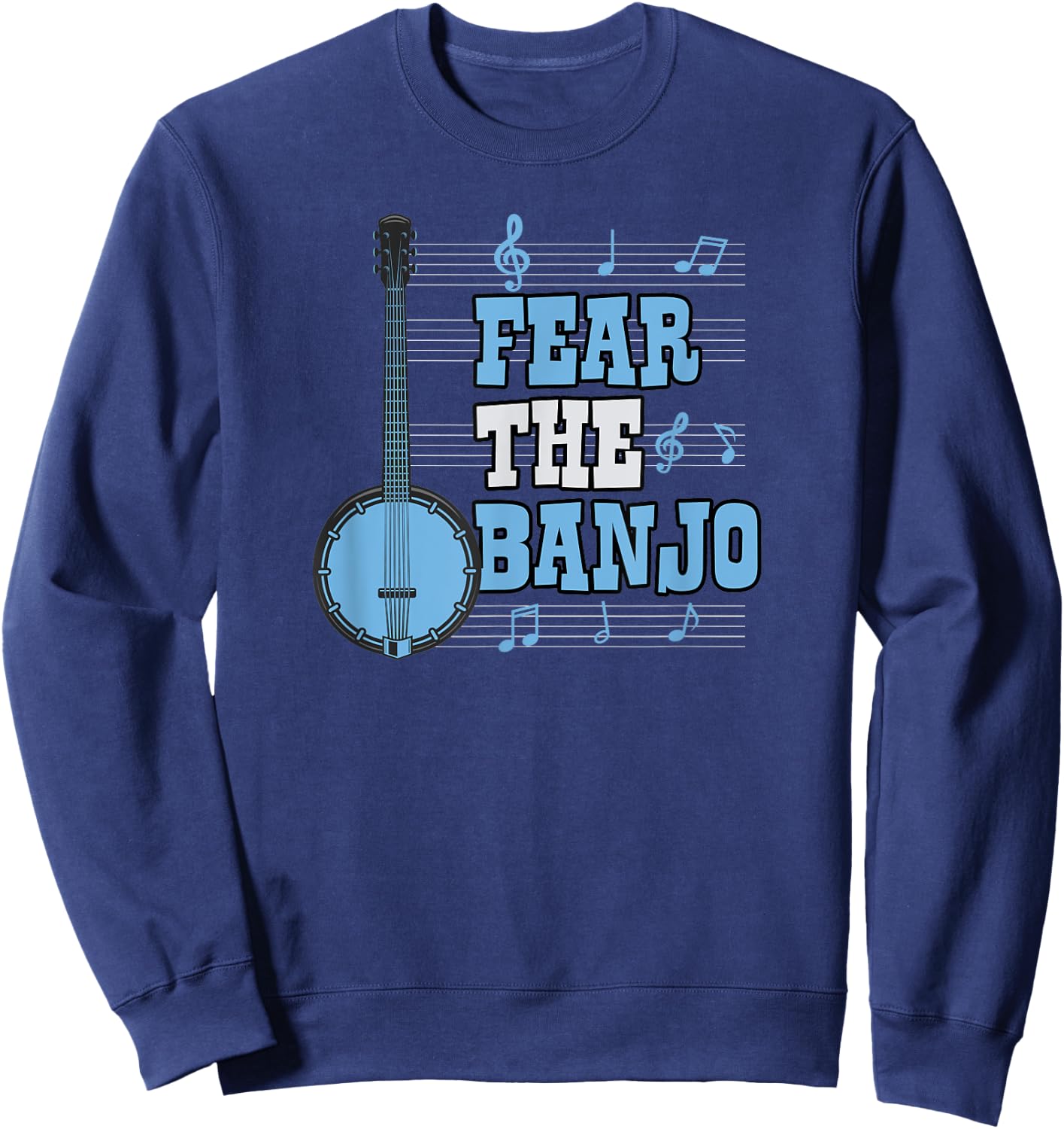 Fear The Banjo Sweatshirt - Sweatshirt | Navy