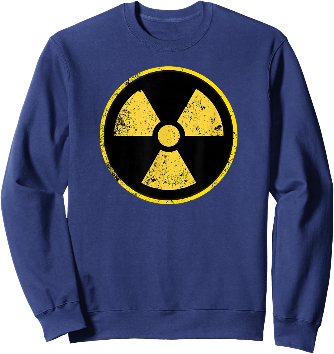 Nuke apparel Distressed Sweatshirt - Sweatshirt | Navy
