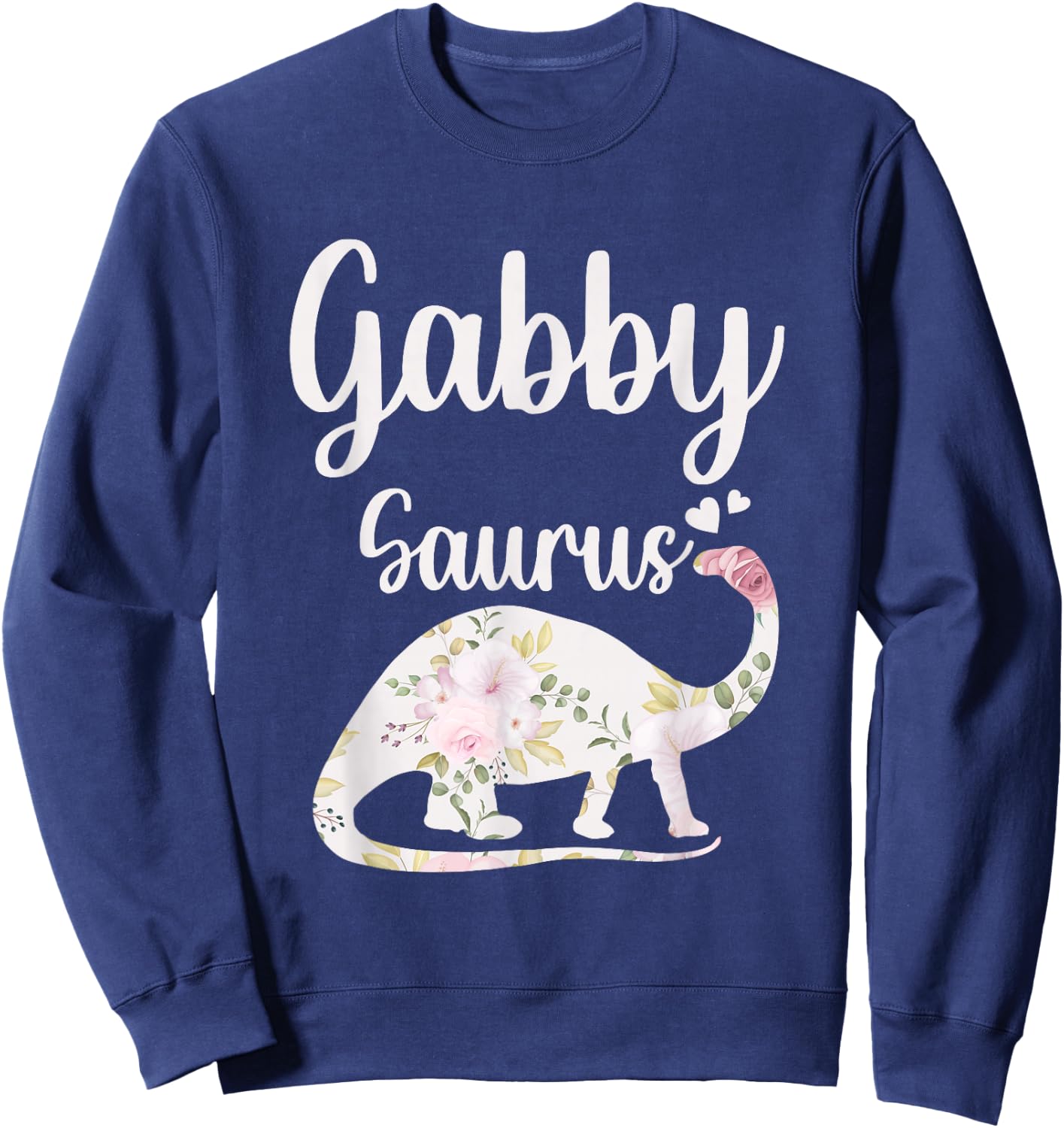 Gabby Saurus Grandma Mother's Day Thanksgiving Christmas Sweatshirt - Sweatshirt | Navy
