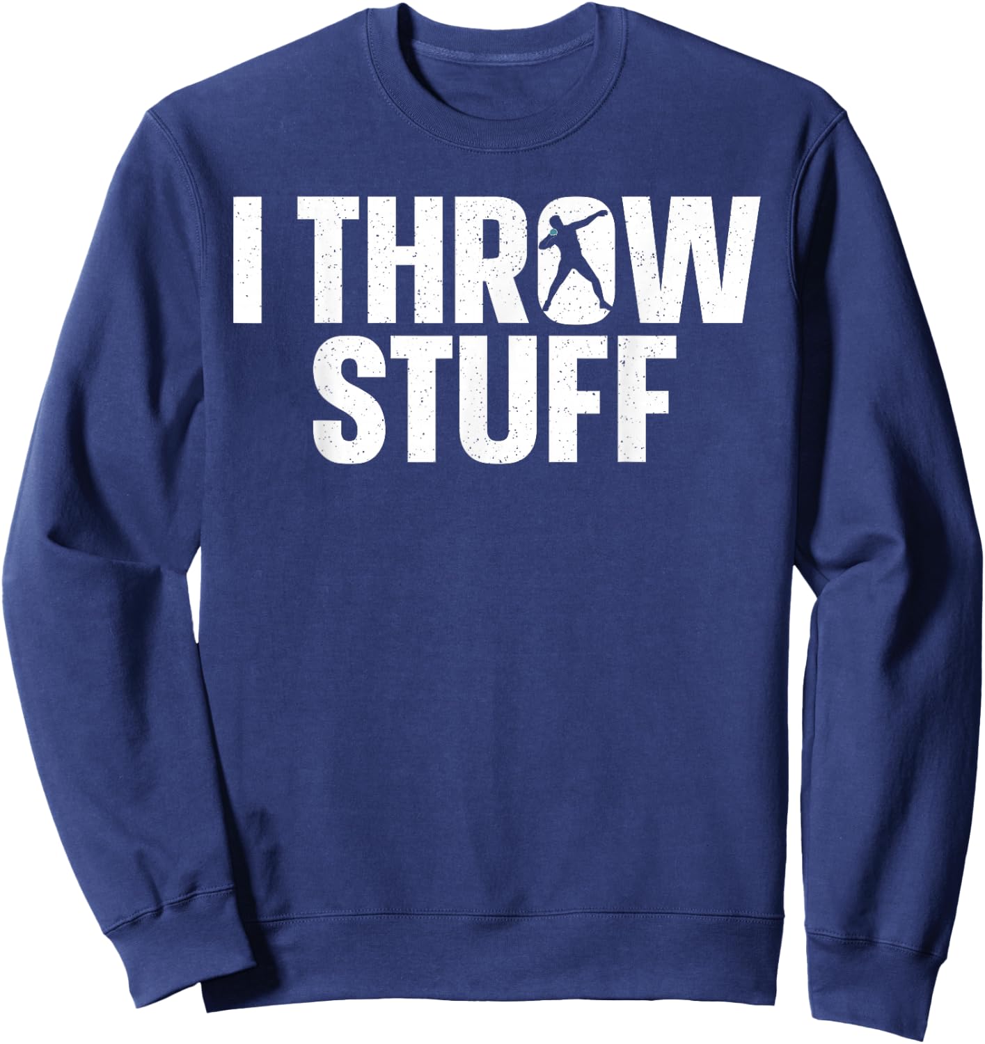 Best Shot Put Design Women Shot Put Thrower Shot Put Sweatshirt - Sweatshirt | Navy