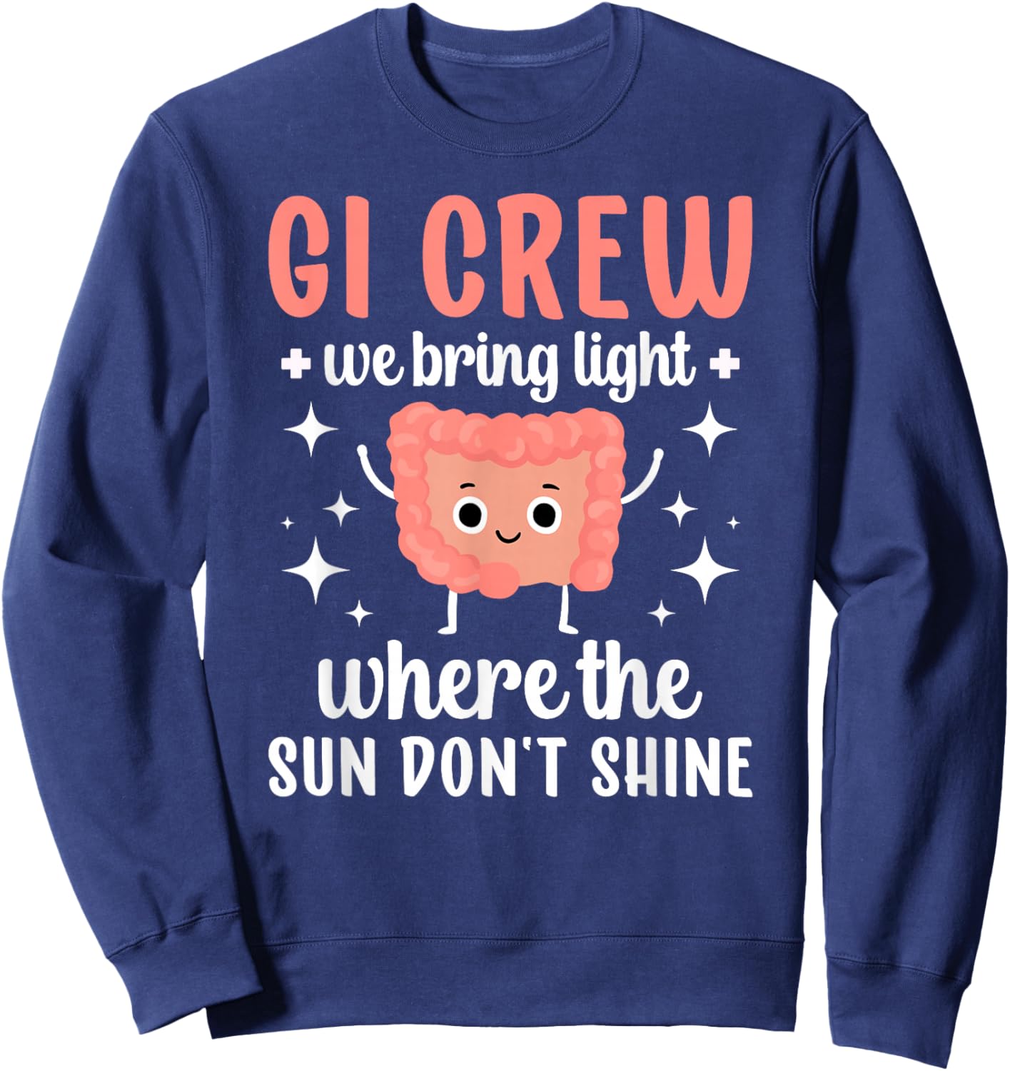 GI Crew Gastro Nurse Squad Gastroenterology Nurse GI Nurse Sweatshirt - Sweatshirt | Navy