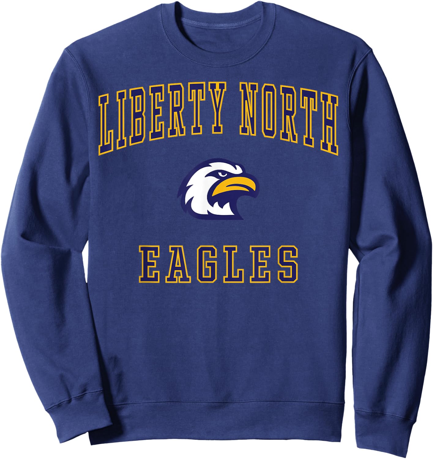 Liberty North High School Eagles Sweatshirt - Sweatshirt | Navy