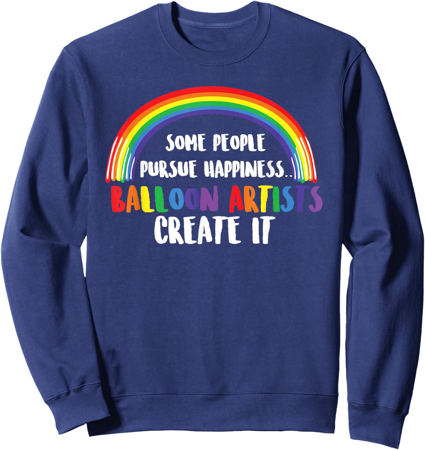 Balloon Animal Artist Balloon Twister Twisting Clothes Sweatshirt - Sweatshirt | Navy