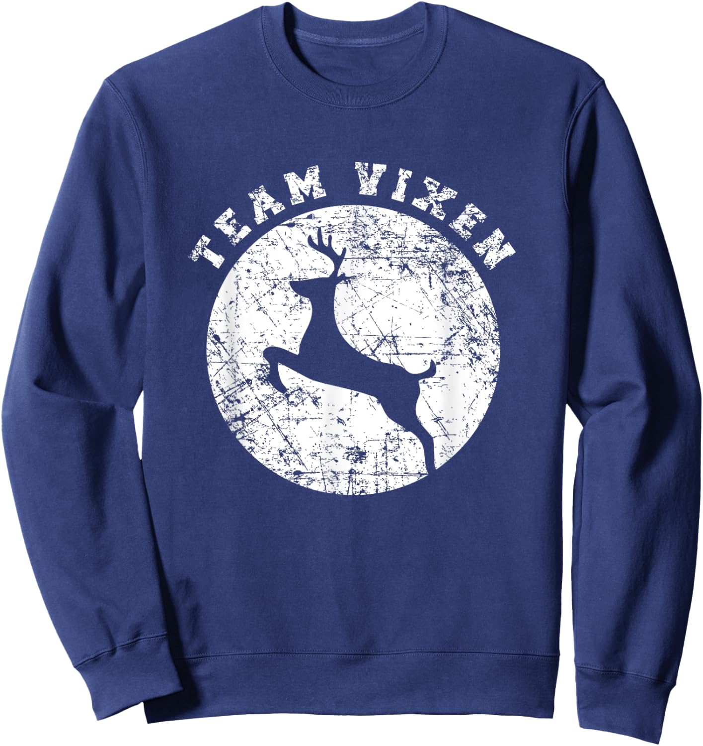 Team Vixen Shirt, Funny Cute Christmas Gift Kids Adults Sweatshirt - Sweatshirt | Navy