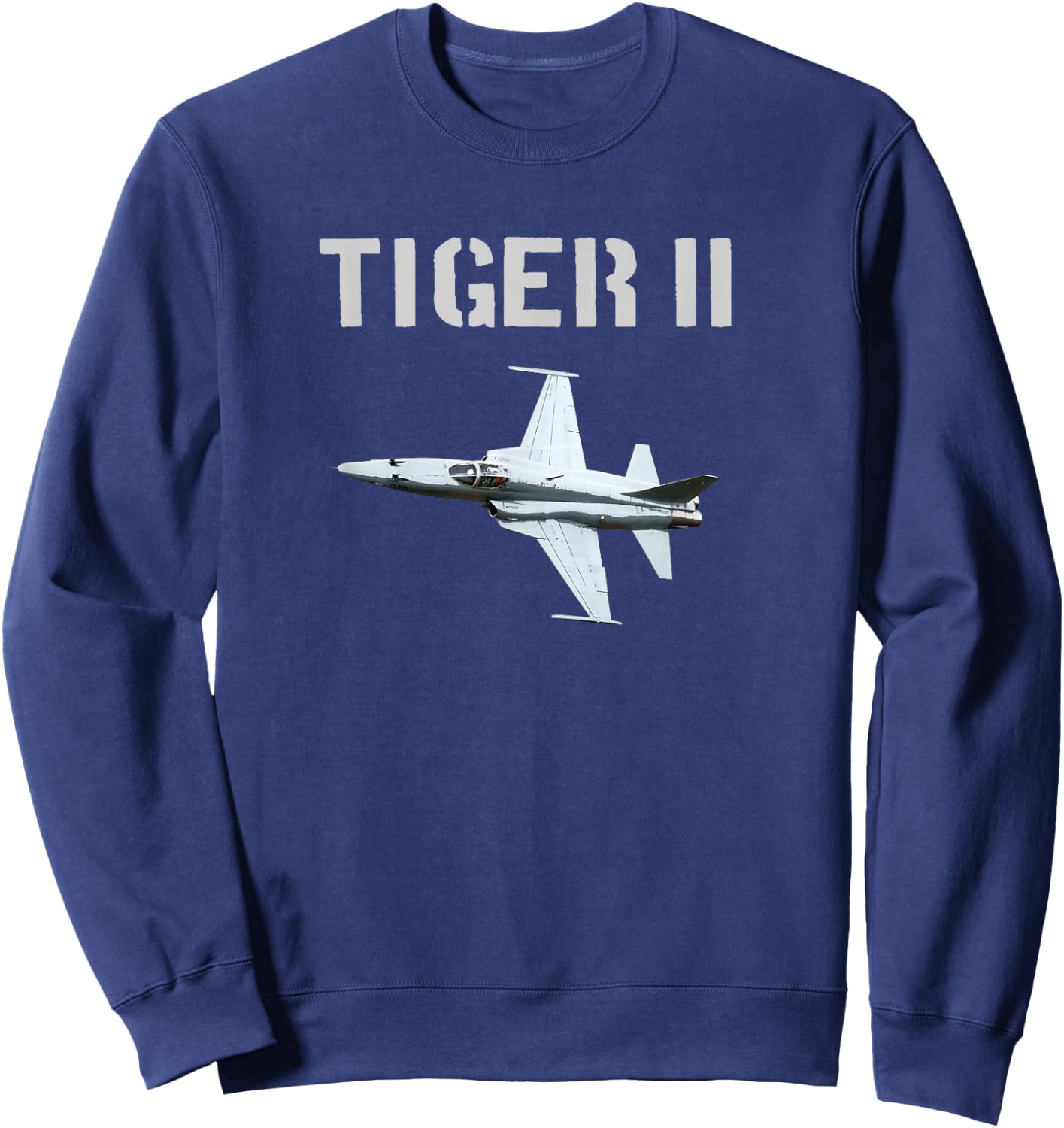 F-5 Tiger II Jet Fighter Plane USA T Shirt Gift Sweatshirt - Sweatshirt | Navy