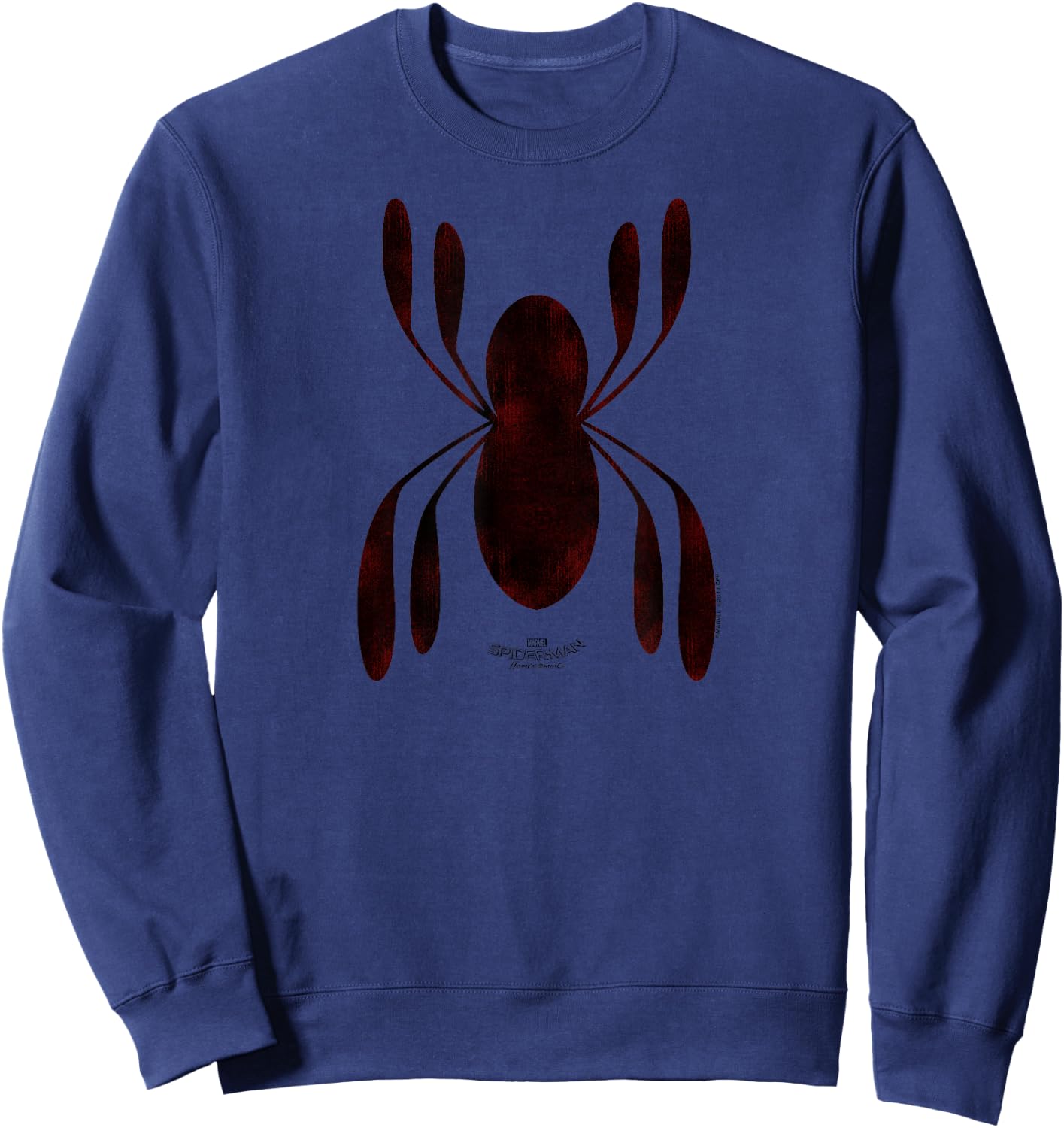Marvel Spider-Man Homecoming Homemade Logo Graphic Sweatshirt - Sweatshirt | Navy