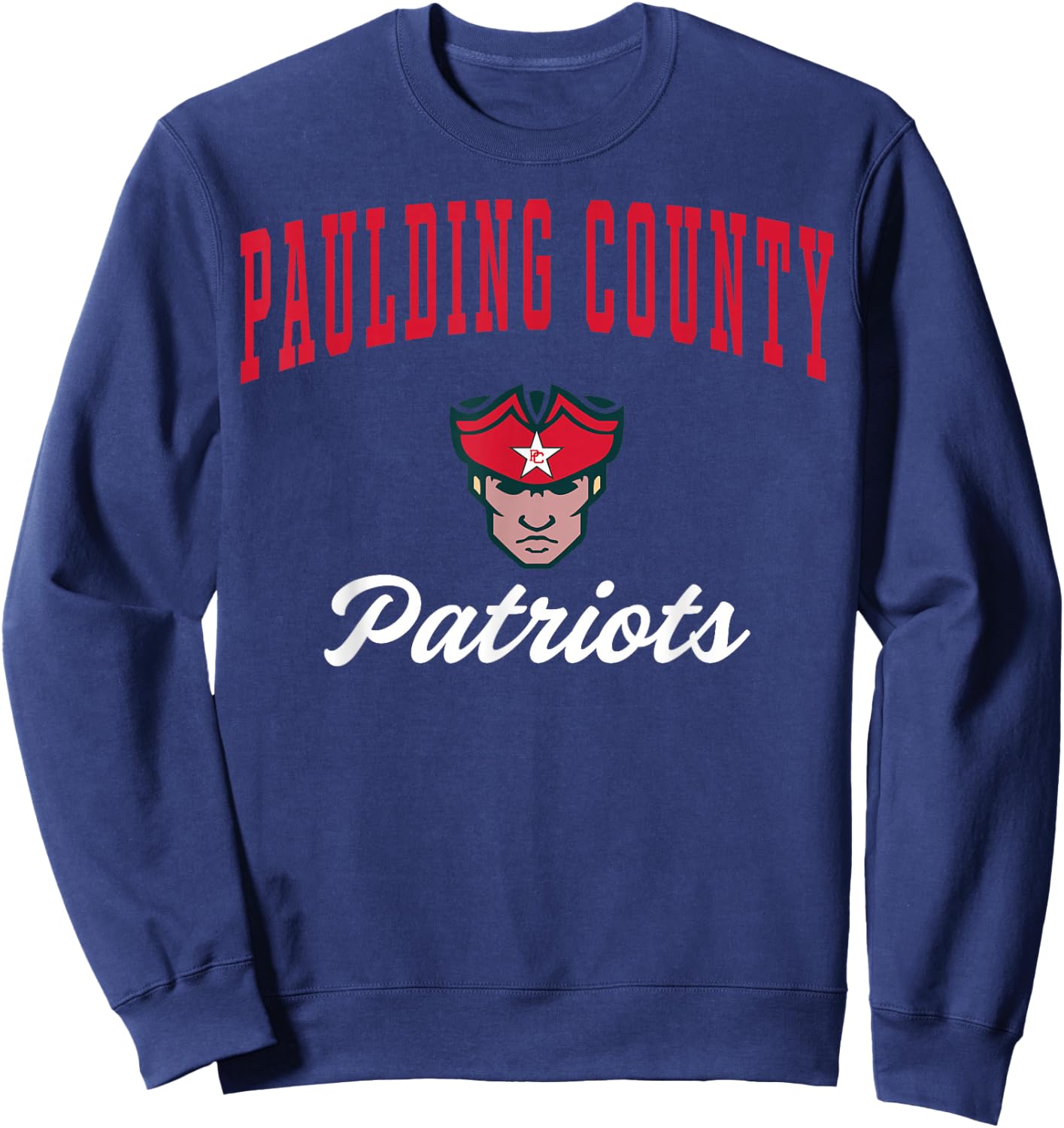 Paulding County High School Patriots C3 Sweatshirt - Sweatshirt | Navy