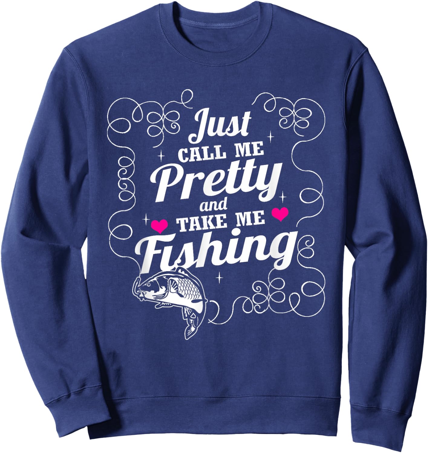 Just Call Me Pretty Sweatshirt - Sweatshirt | Navy