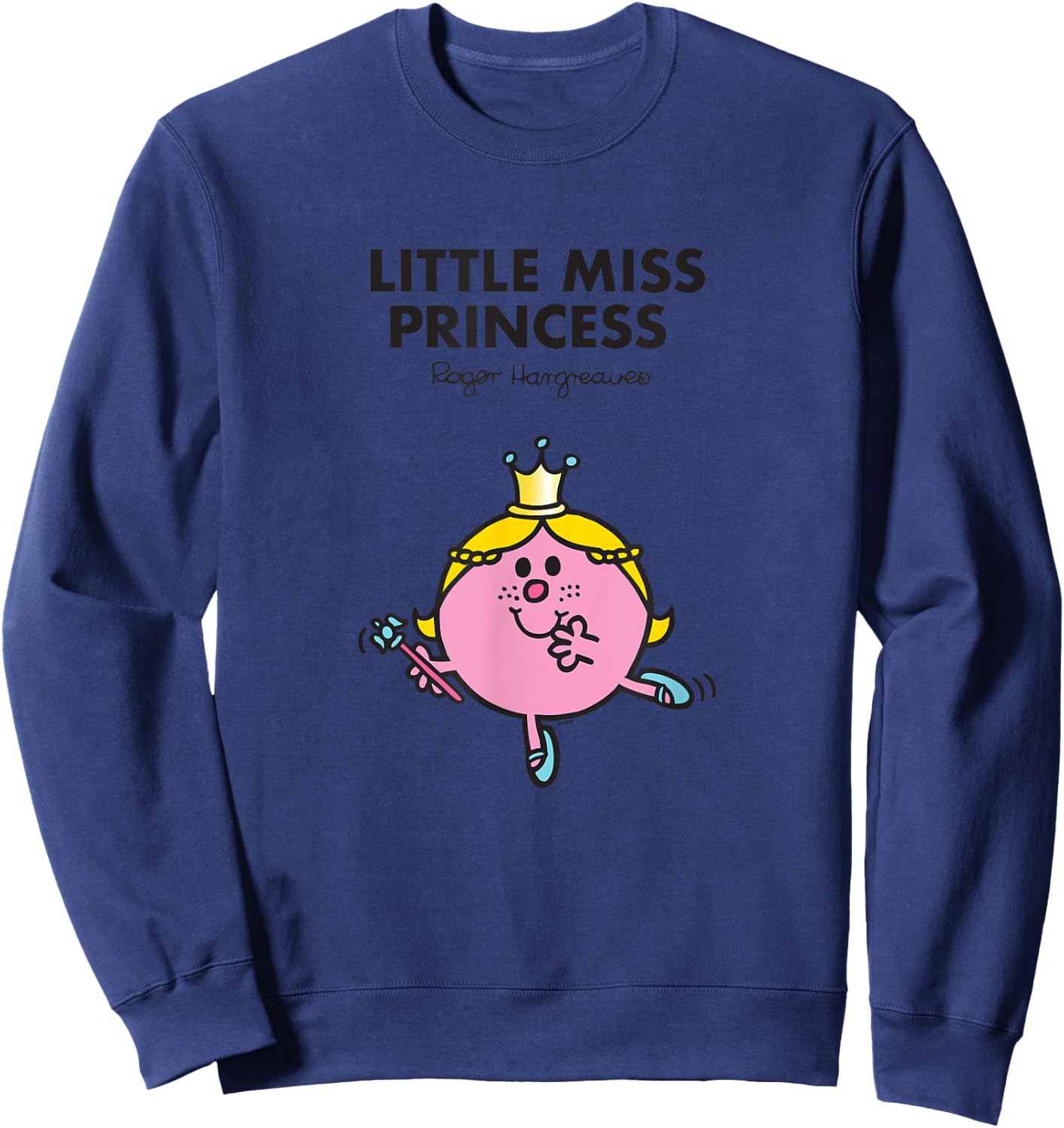 Mr. Men Little Miss Princess Sweatshirt - Sweatshirt | Navy