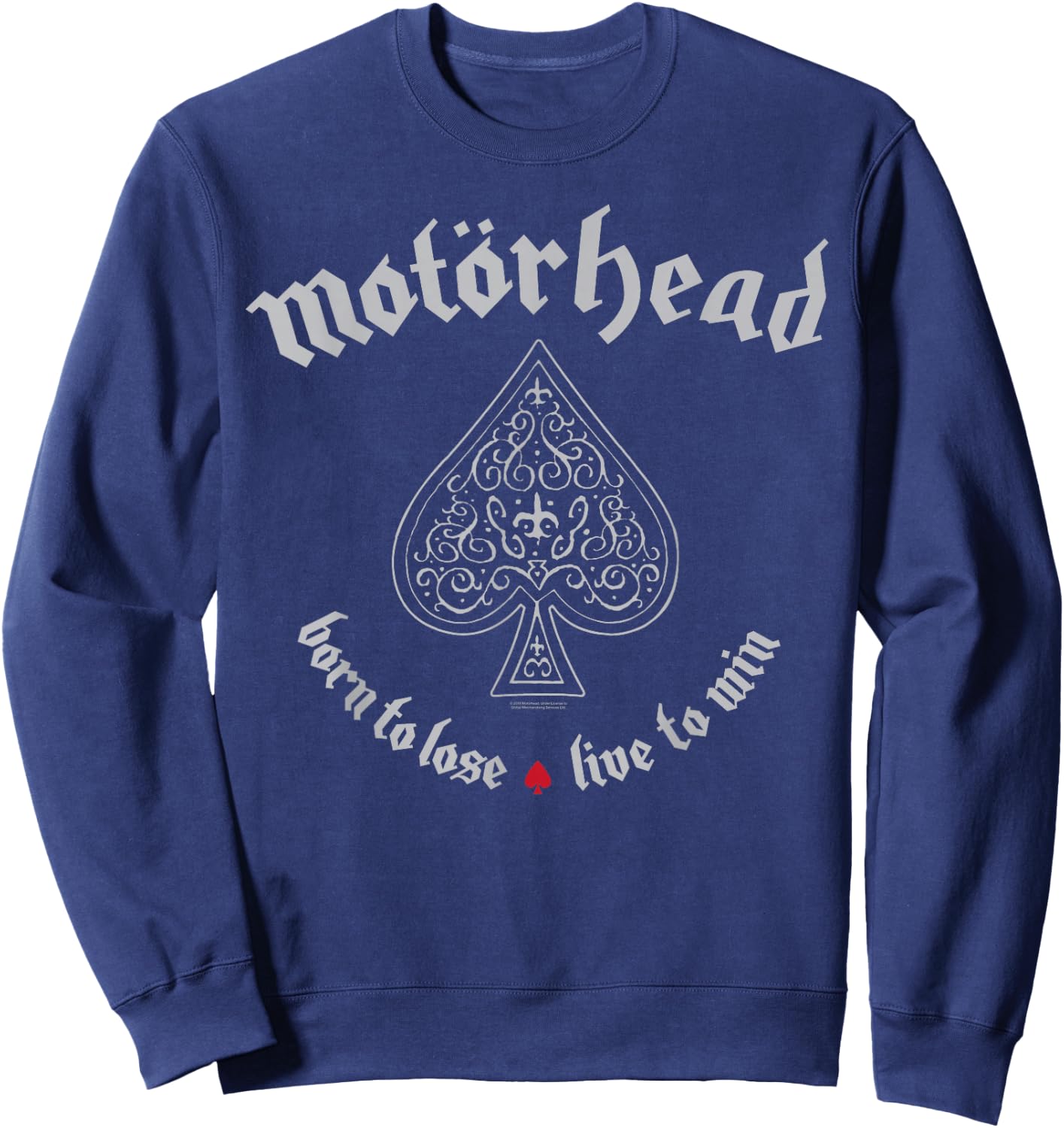 Motörhead - Born to Lose Live to Win Small Sweatshirt - Sweatshirt | Navy