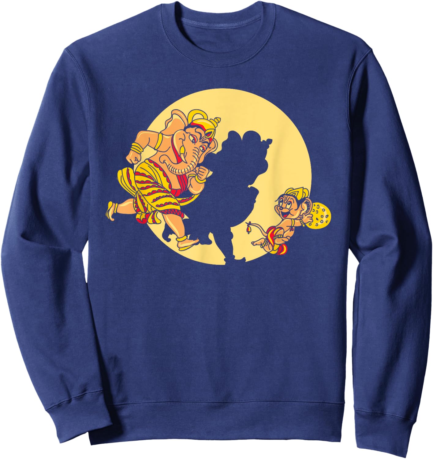 Tintin Ganesha Sweatshirt - Sweatshirt | Navy