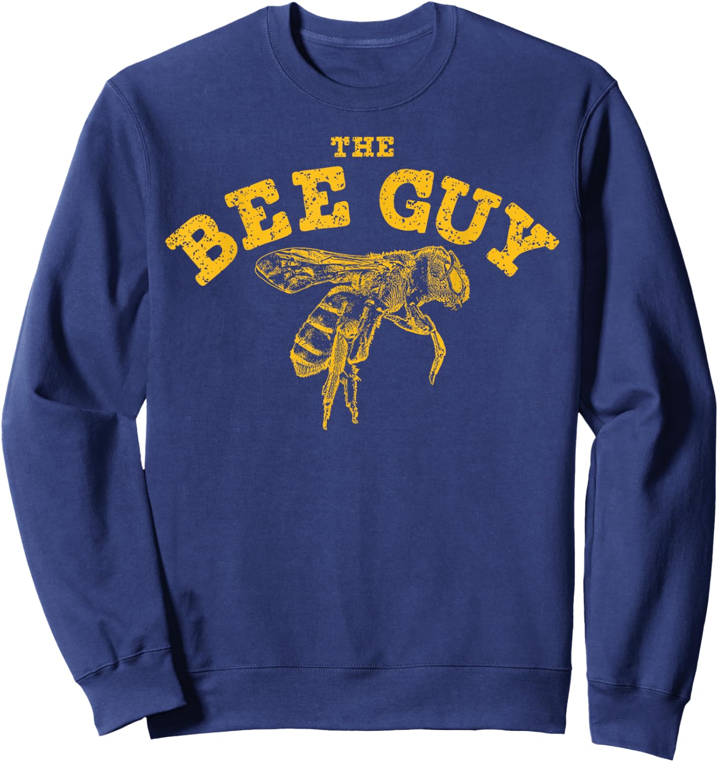 The Bee Guy Honeybee Bee Keeping Bee Keeper Costume Sweatshirt - Sweatshirt | Navy