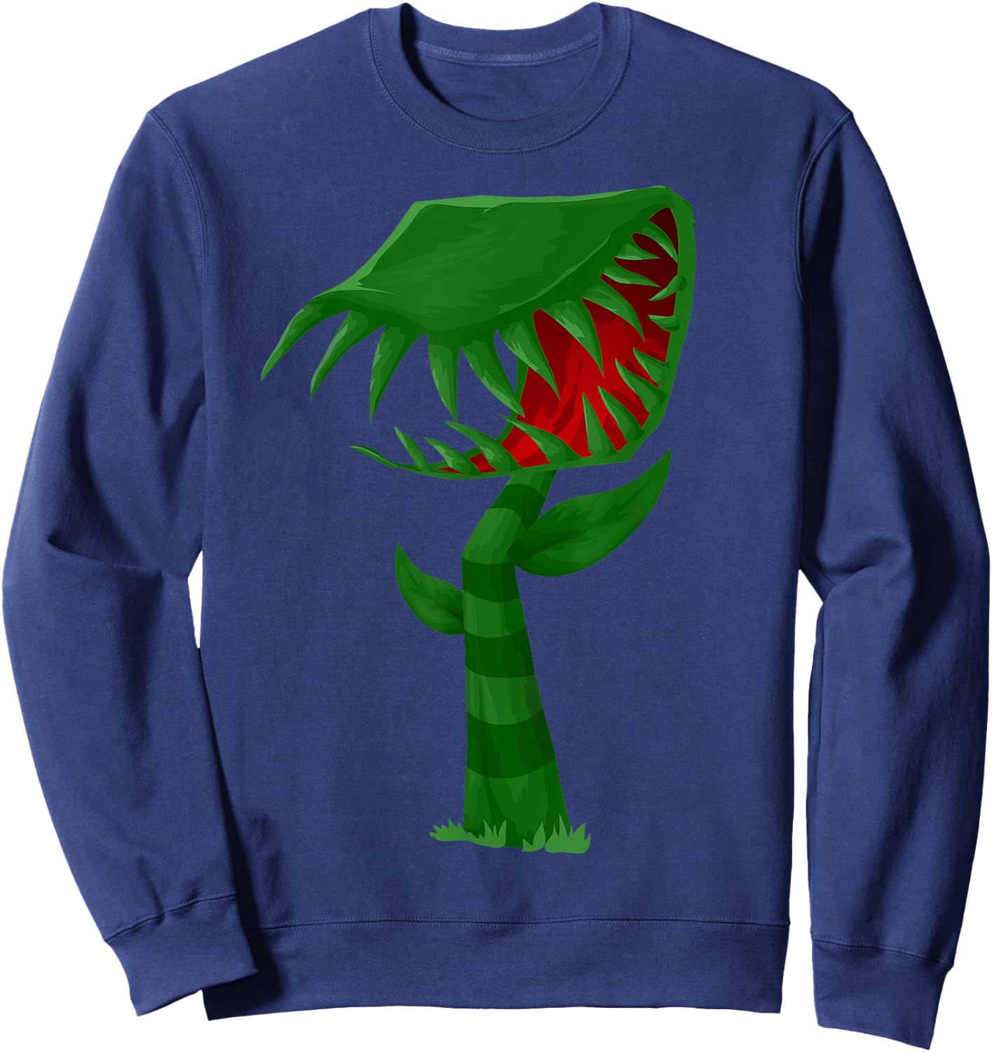 Venus Flytrap Fly Trap Costume Adult Kids Sweatshirt - Sweatshirt | Navy