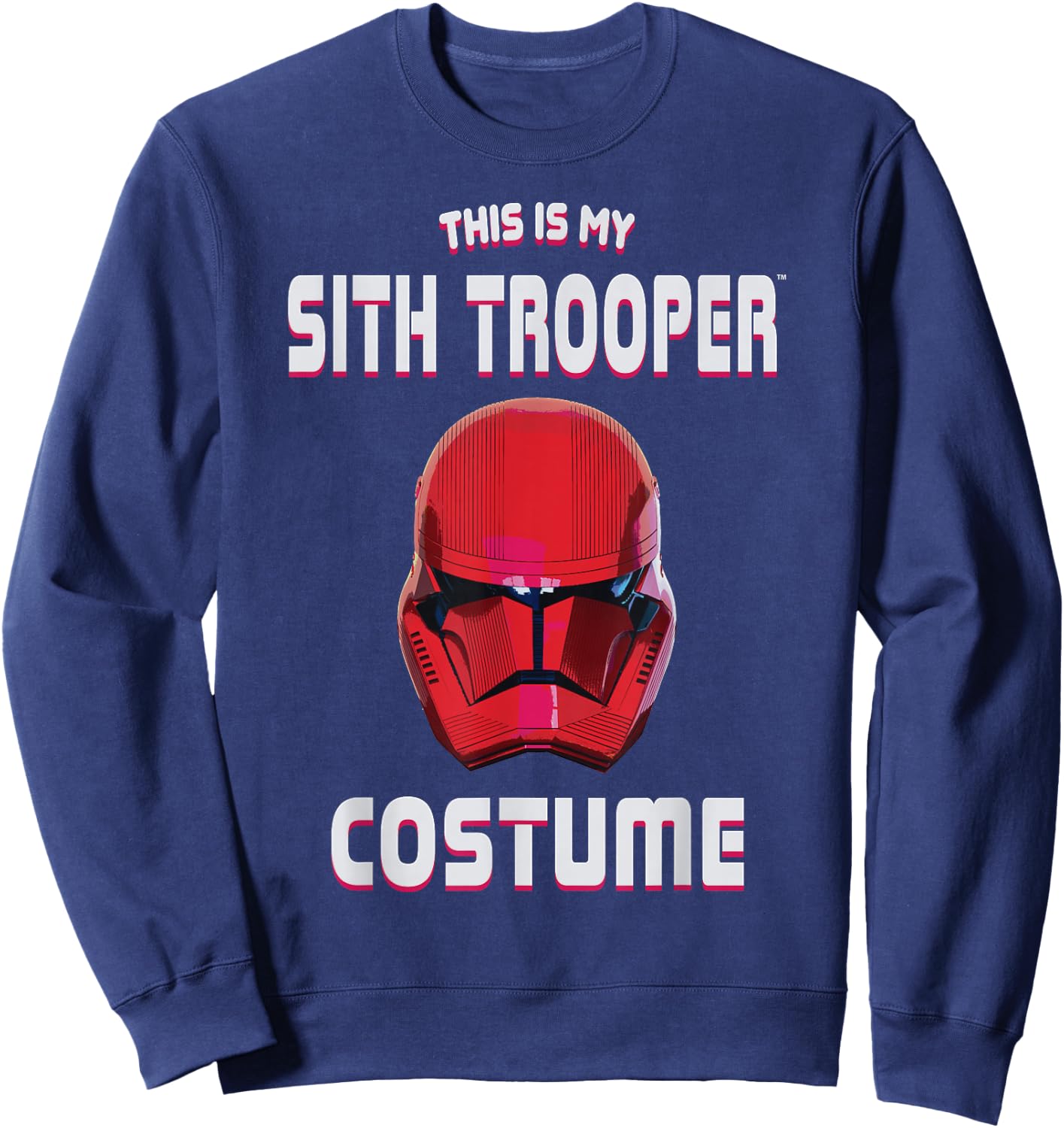 Star Wars This Is My Sith Trooper Costume Halloween Sweatshirt - Sweatshirt | Navy