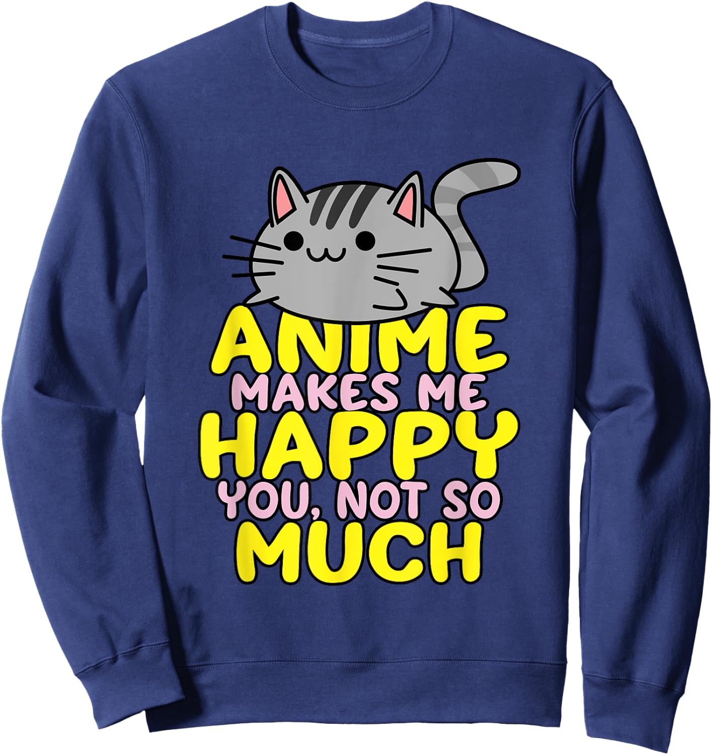 Anime Sweatshirt - Sweatshirt | Navy