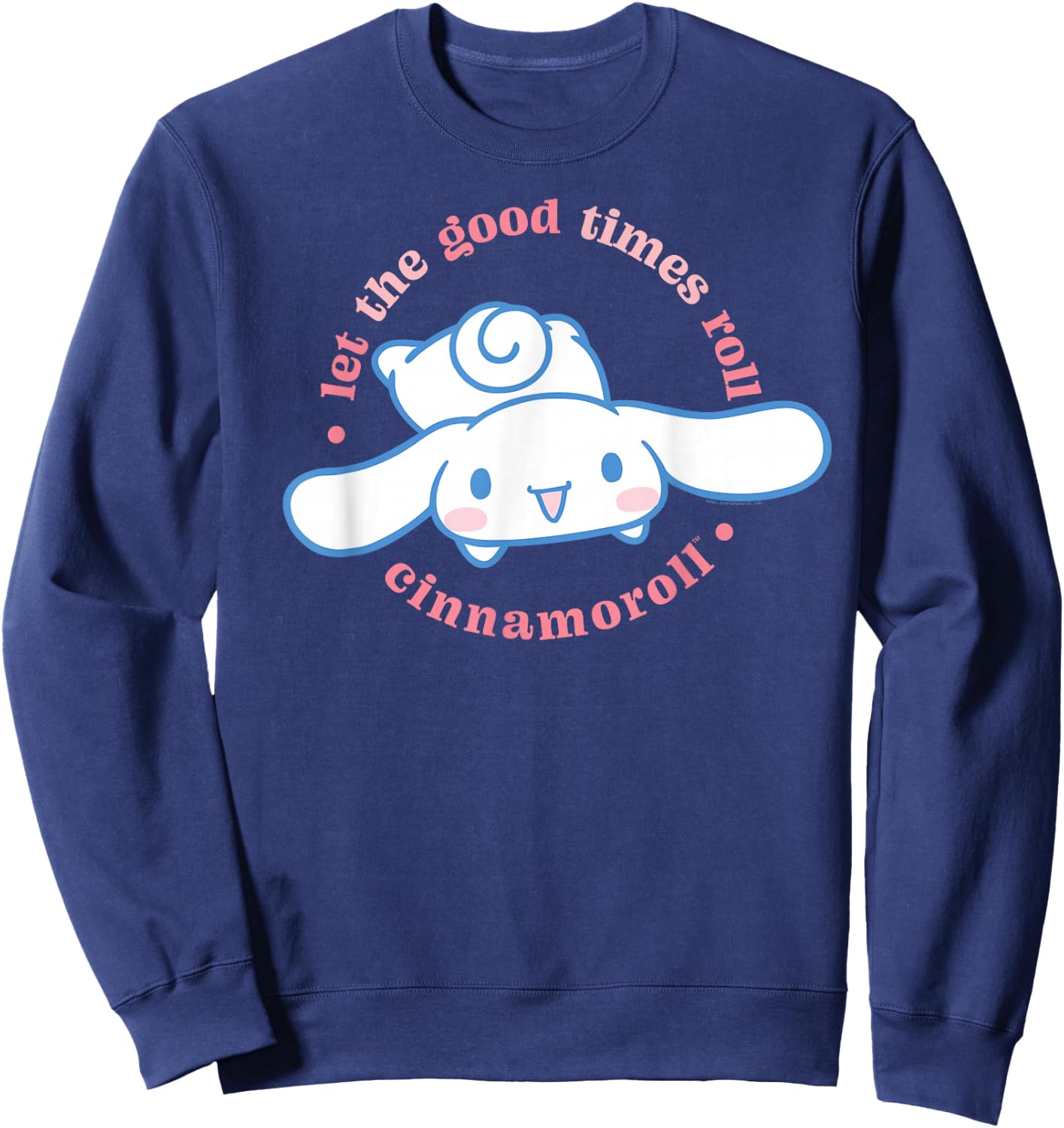 Cinnamoroll Let the Good Times Roll Sweatshirt - Sweatshirt | Navy
