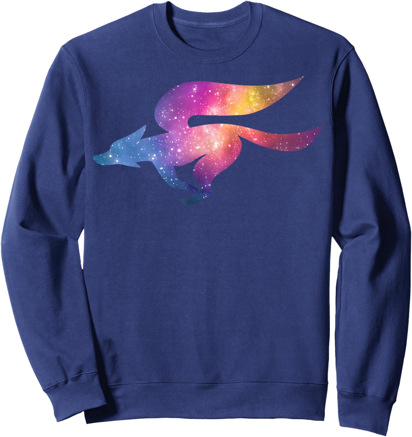 Nintendo Star Fox Space Light Logo Graphic Sweatshirt - Sweatshirt | Navy