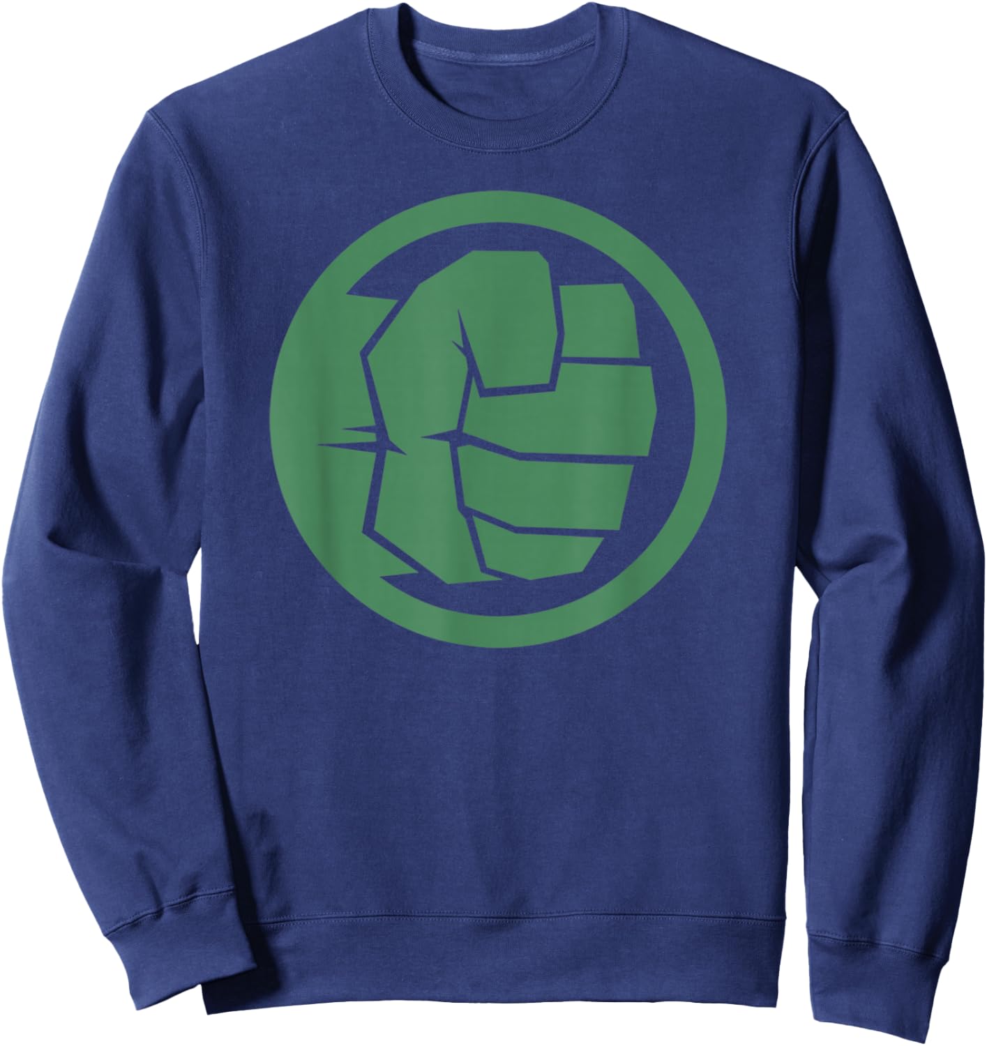 Marvel Hulk Fist Tonal Icon Graphic C1 Small Sweatshirt - Sweatshirt | Navy