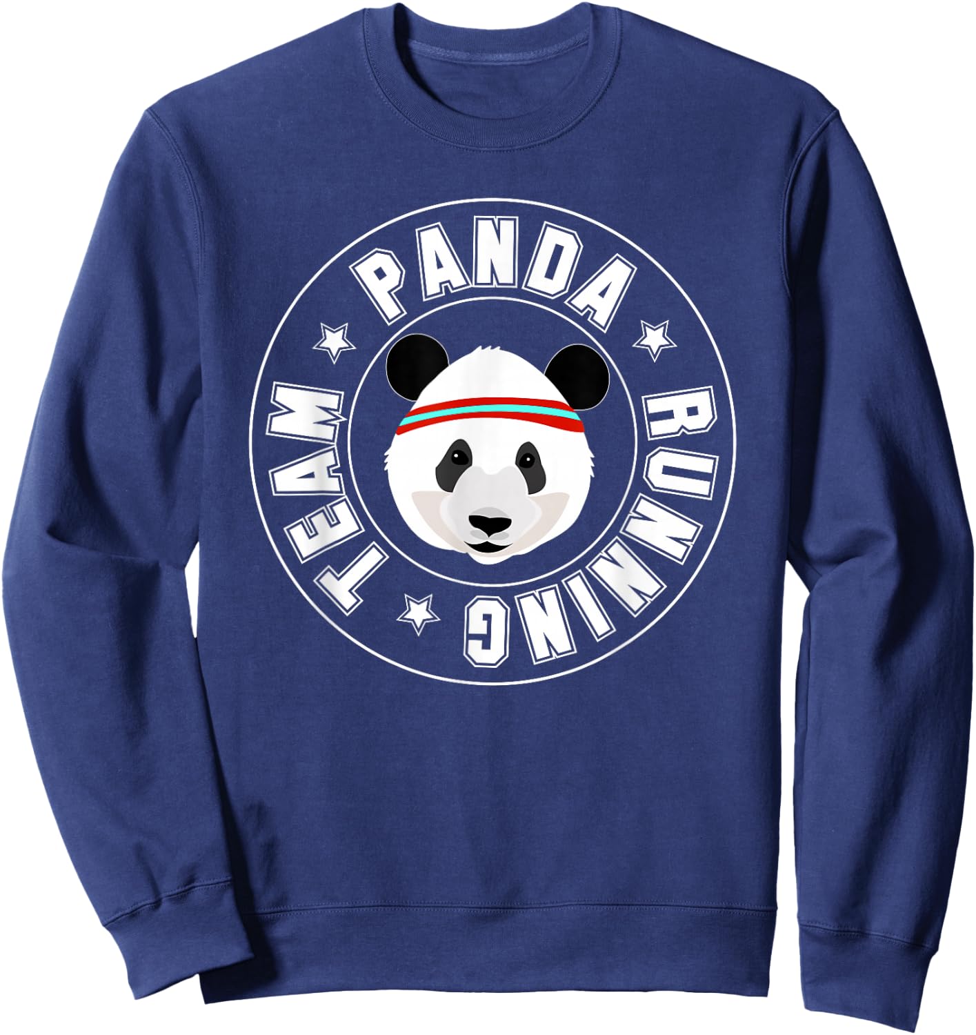 Panda Running Team T Shirt Sweatshirt - Sweatshirt | Navy