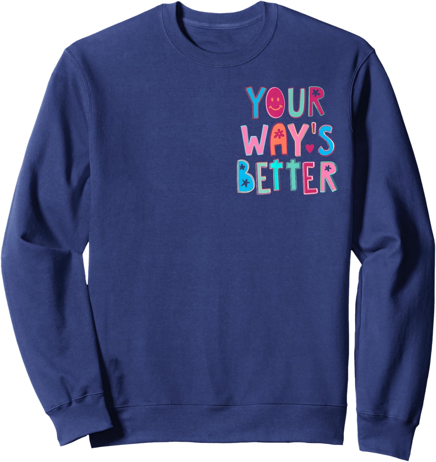 2 Sided Sweatshirt - Sweatshirt | Navy
