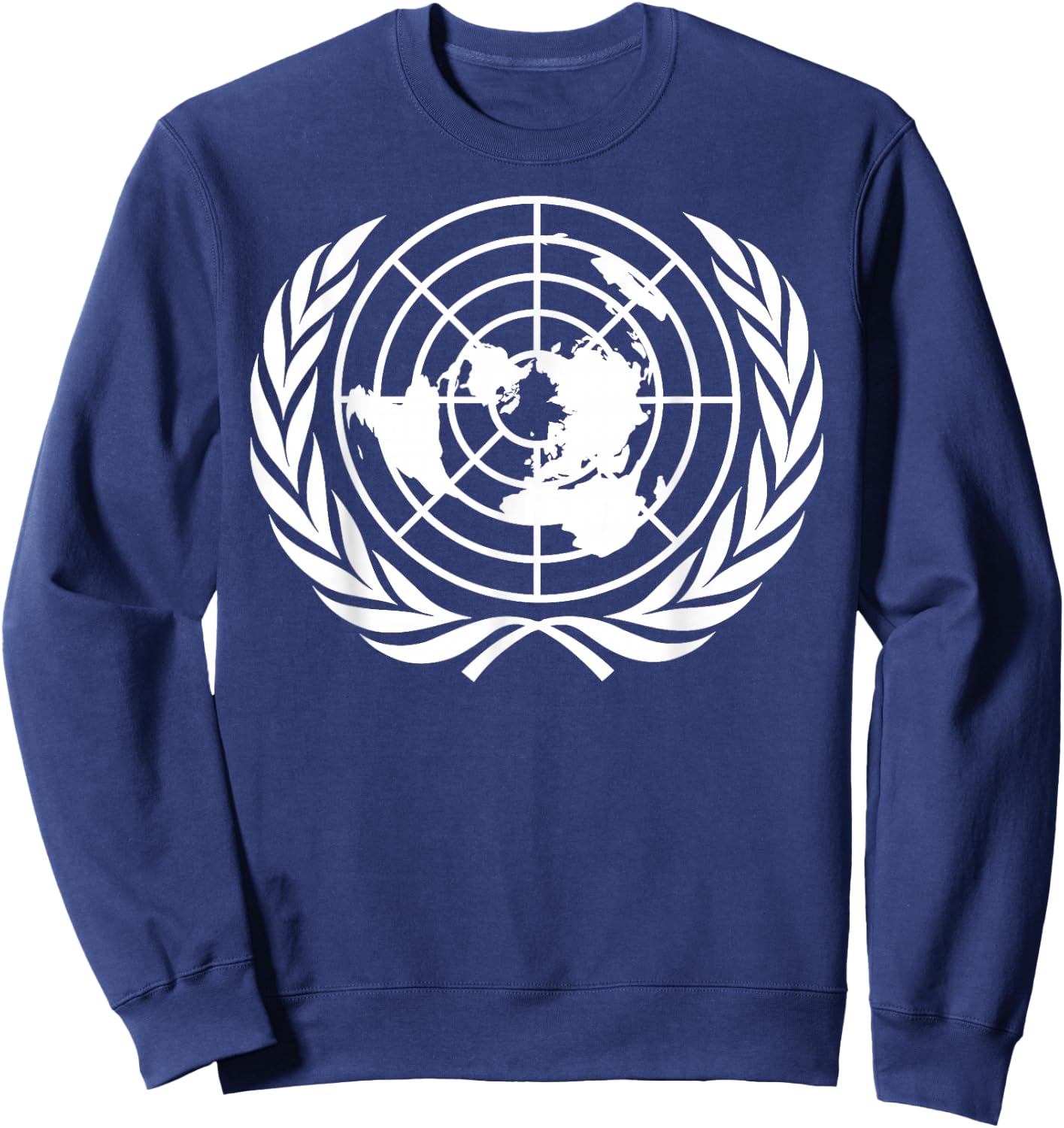 United Nations Flag Sweatshirt - Sweatshirt | Navy