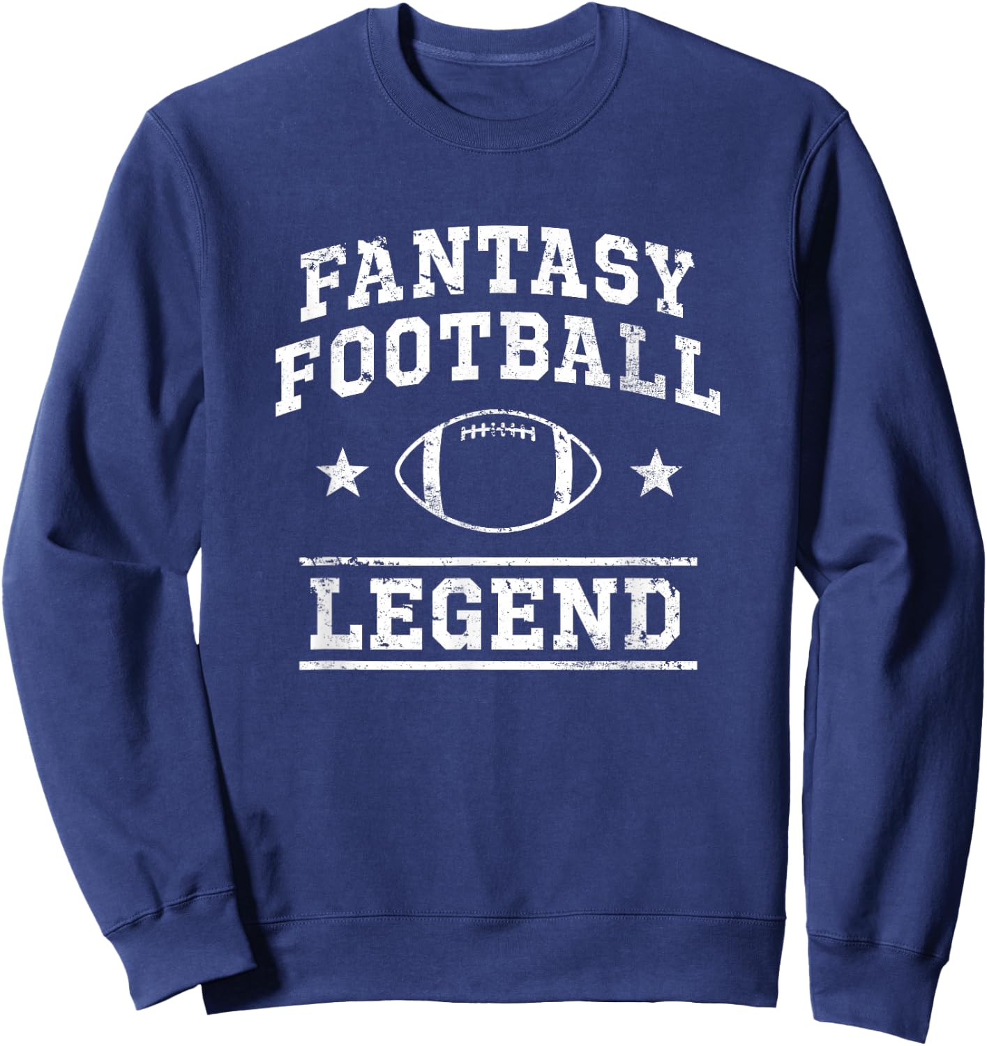 Fantasy Football Legend Vintage Sweatshirt - Sweatshirt | Navy