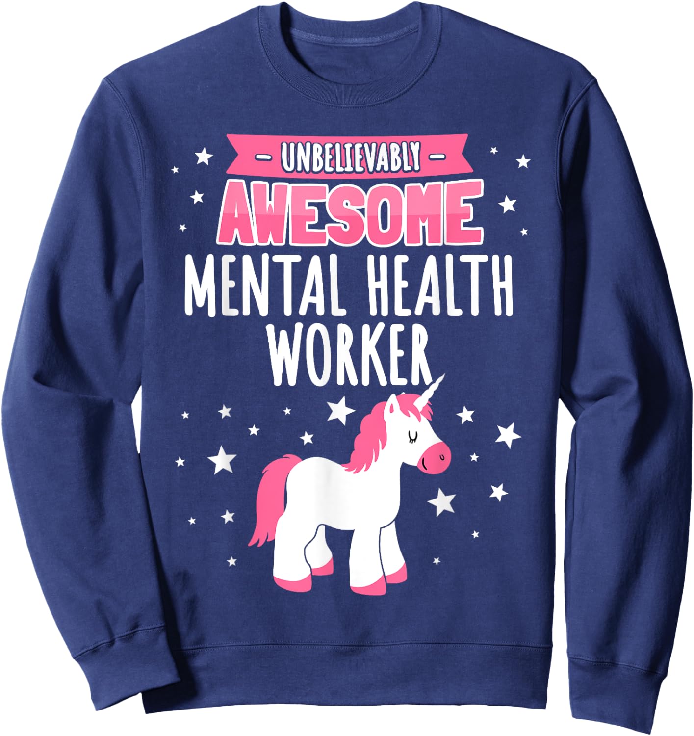 Mental Health Worker Sweatshirt - Sweatshirt | Navy
