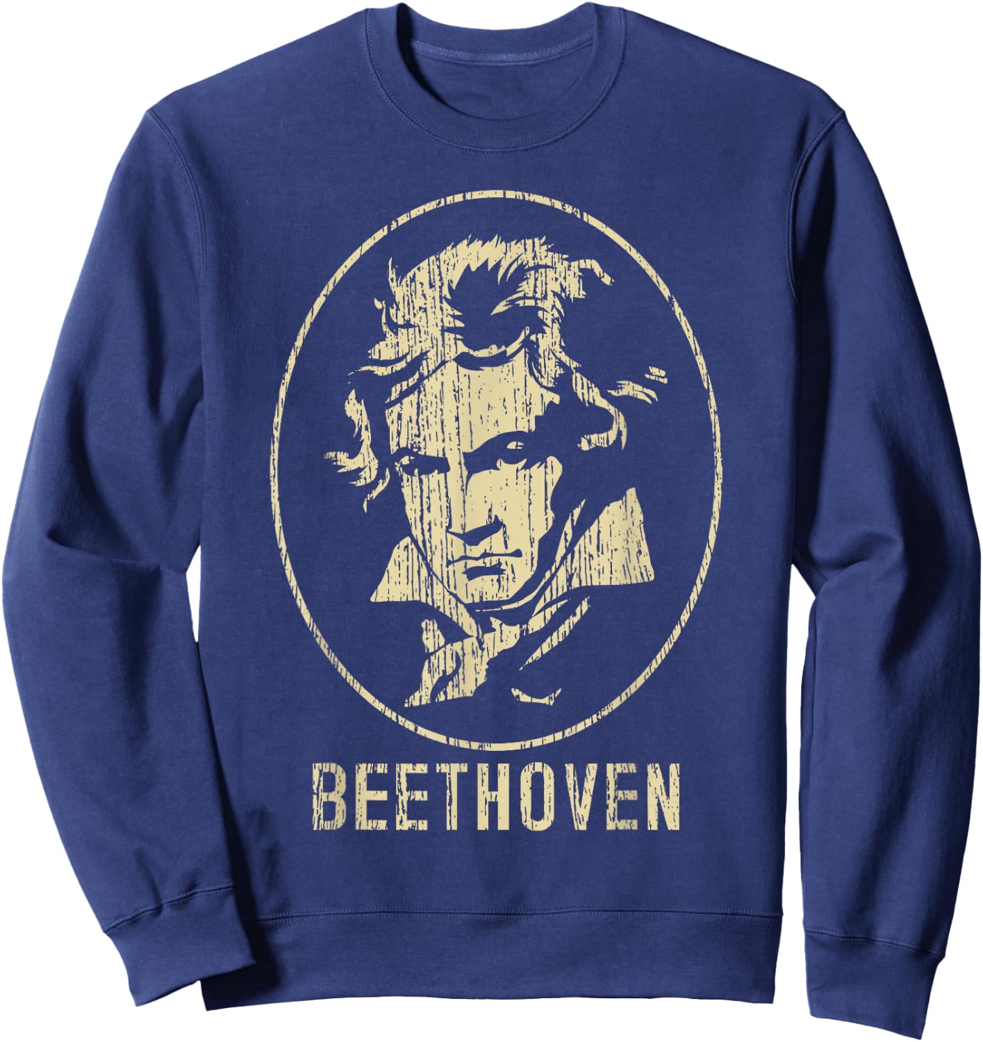 Beethoven Ludwig Van Classical Composer Gift Sweatshirt - Sweatshirt | Navy