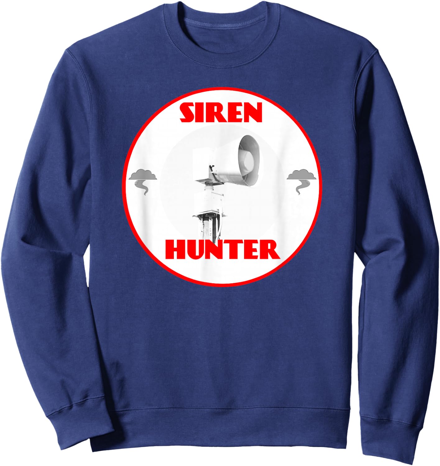 Tornado Siren: Siren Hunter Sweatshirt - Sweatshirt | Navy