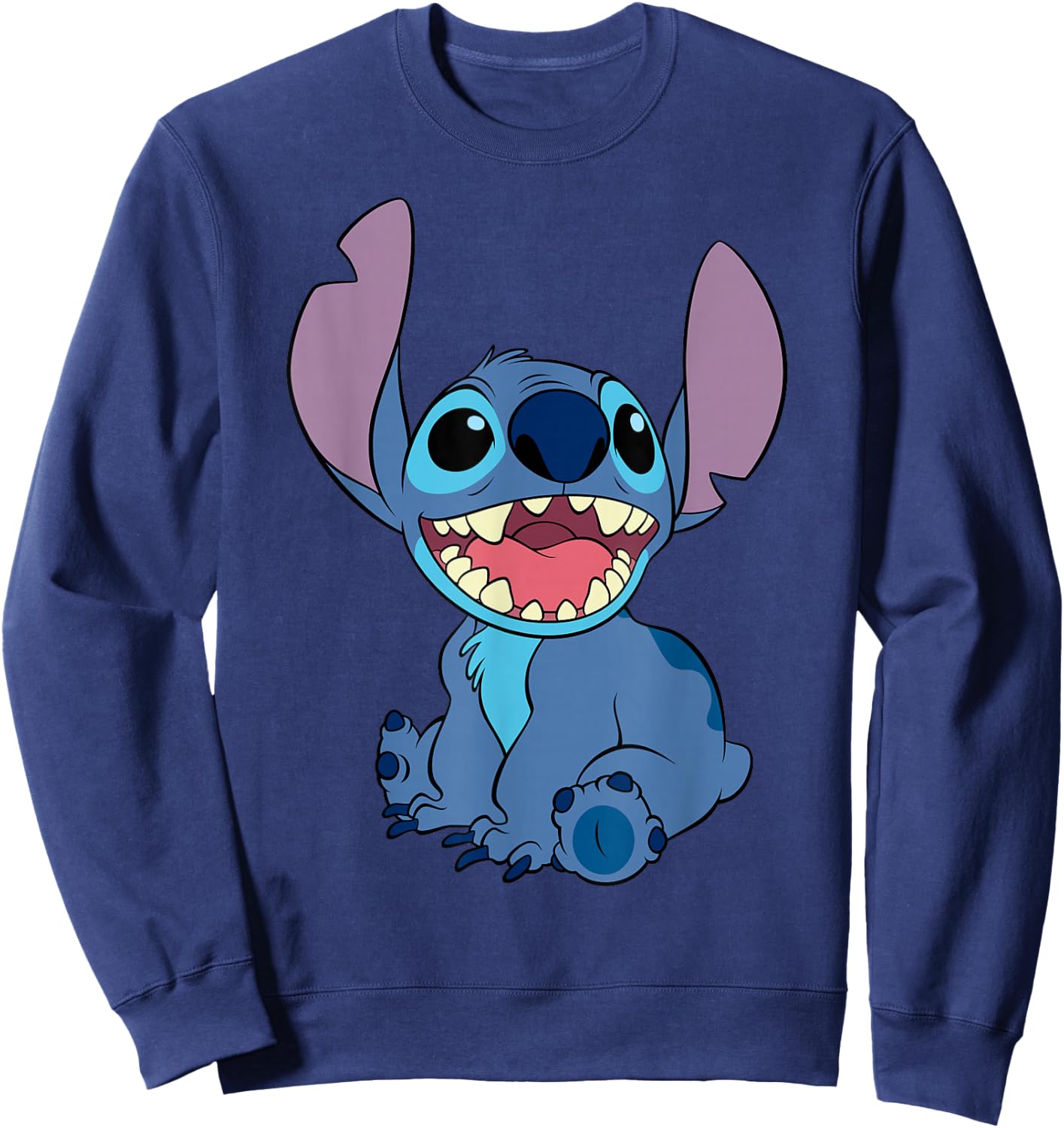 Lilo & Stitch - Sitting Sweatshirt - Sweatshirt | Navy