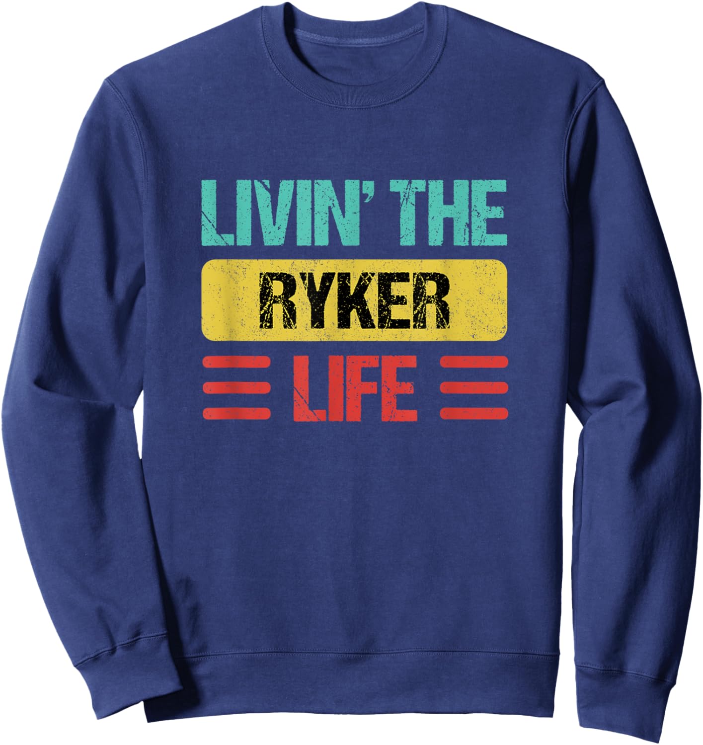 Ryker Name Sweatshirt - Sweatshirt | Navy