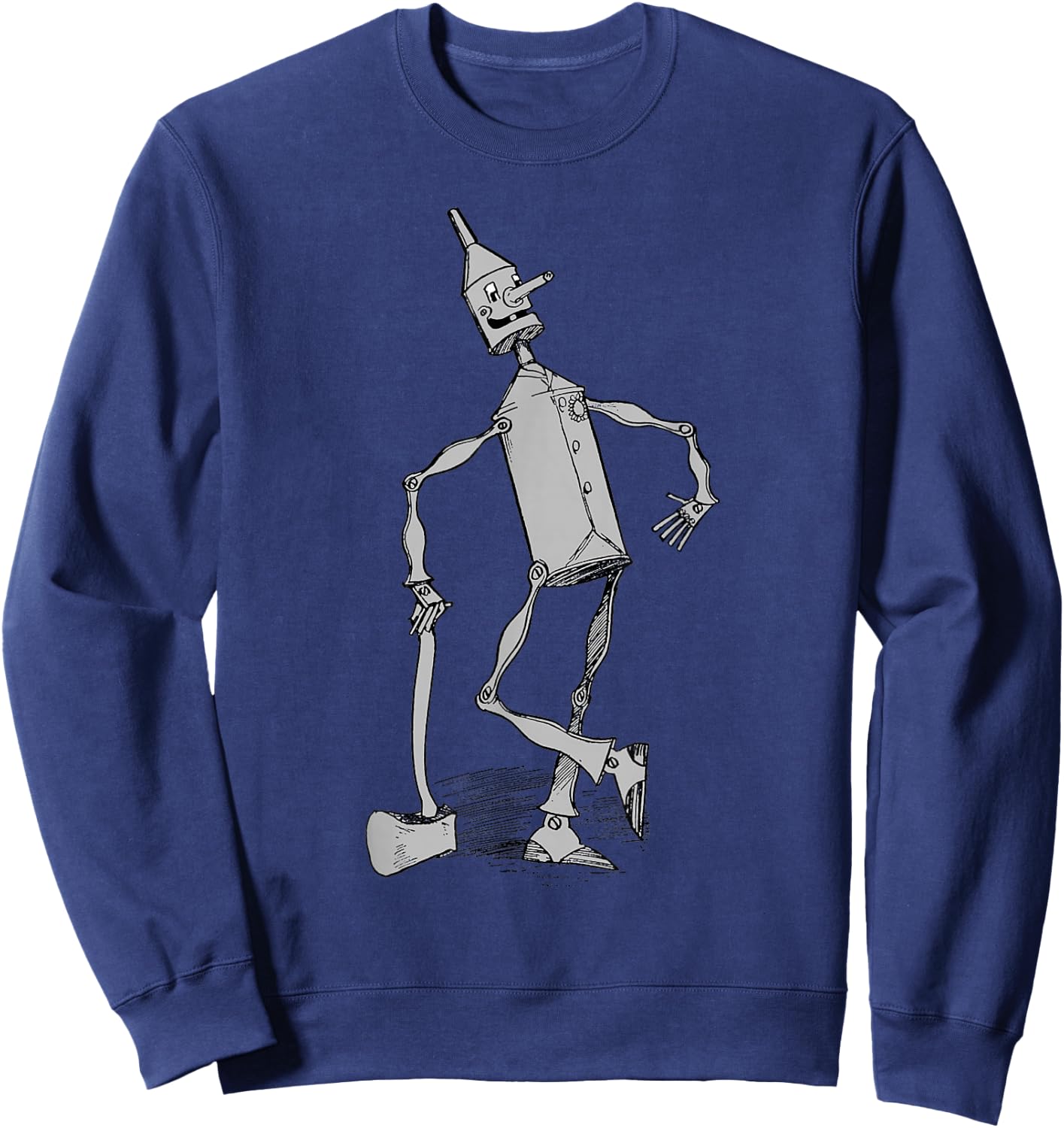 Tin Man Shirt - The Wizard Of OZ T Shirt - Tin Man Sweatshirt - Sweatshirt | Navy