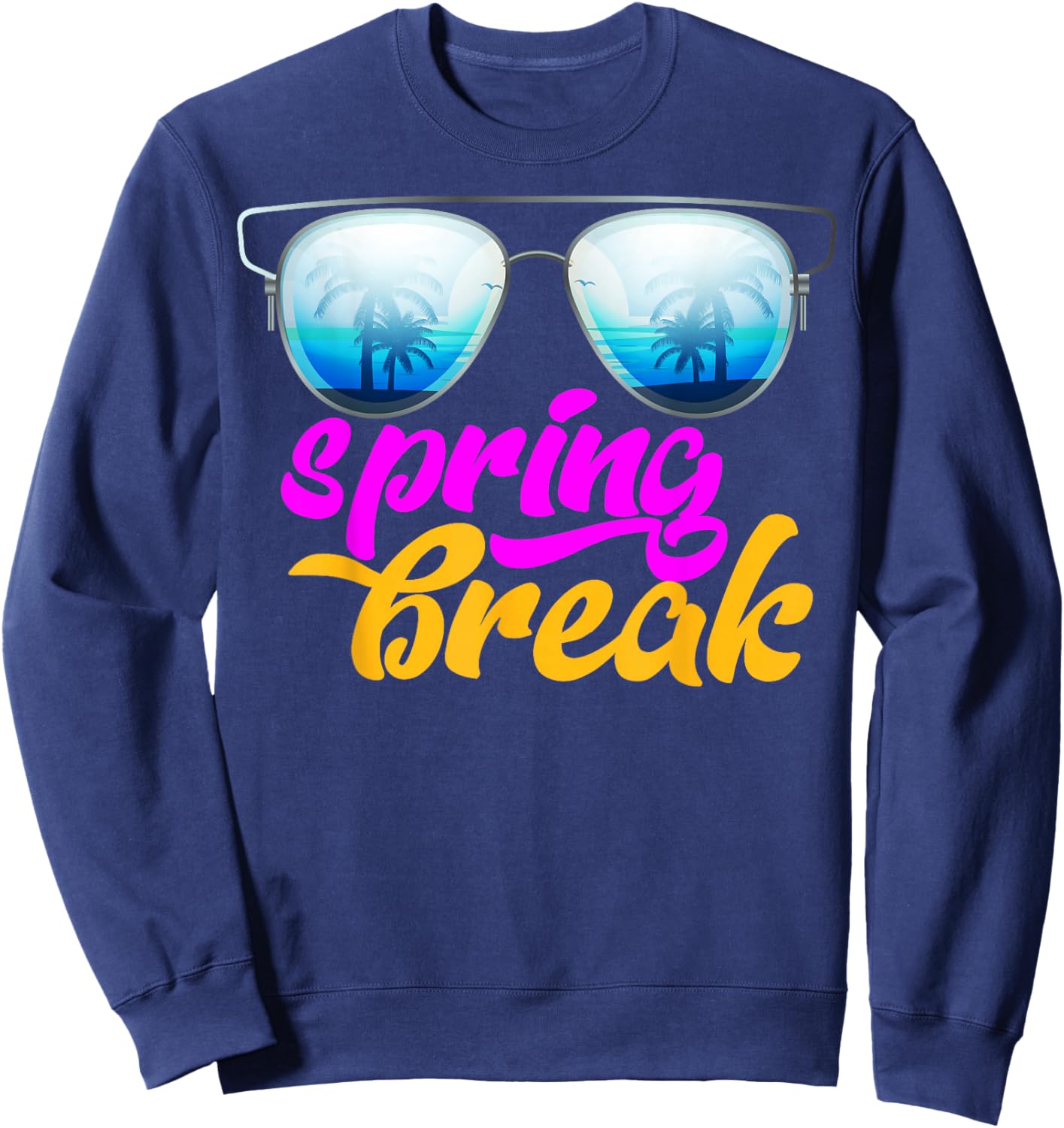 Spring Break Sweatshirt - Sweatshirt | Navy