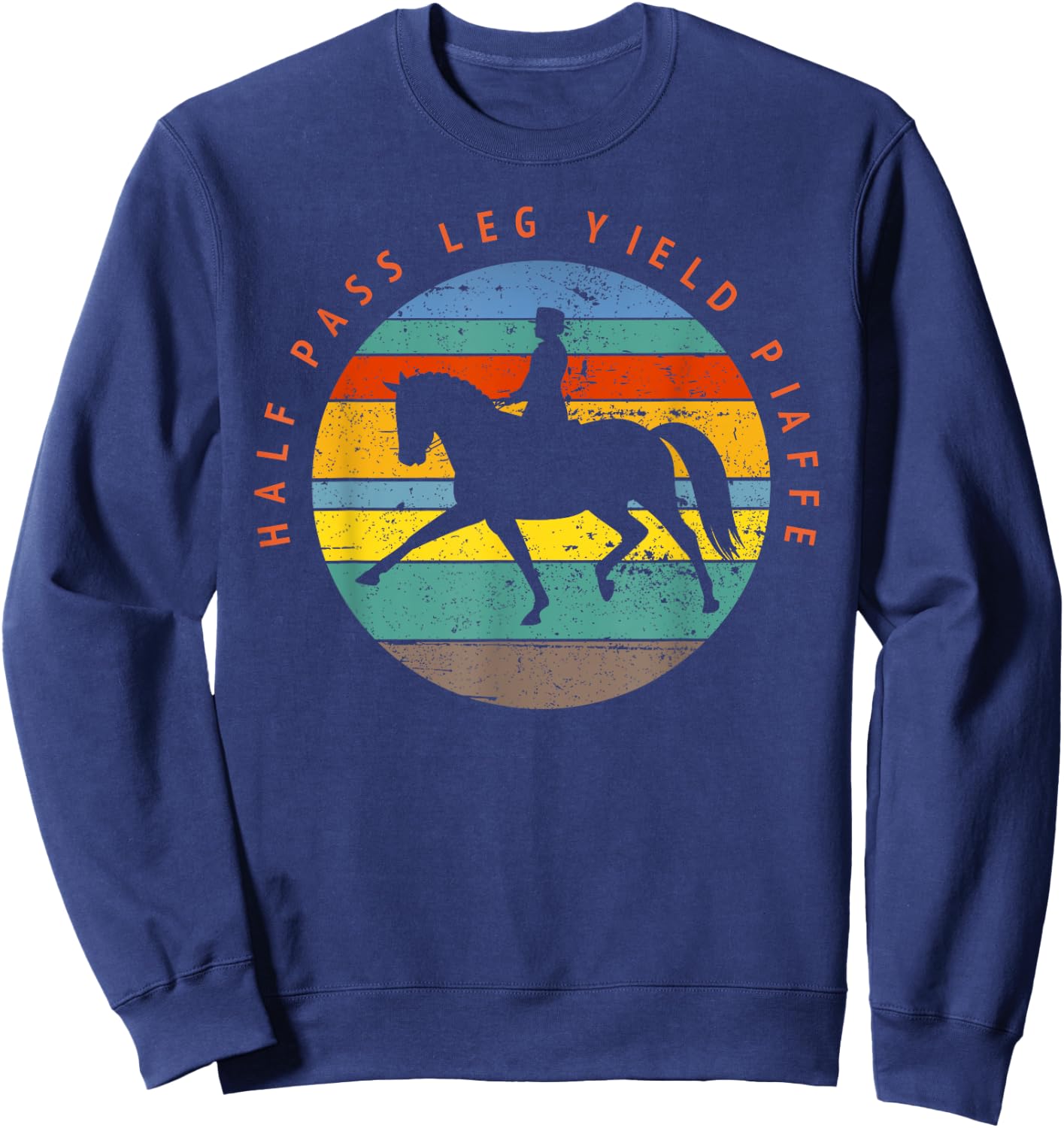 Dressage Rider Gift Dressage Sweatshirt - Sweatshirt | Navy