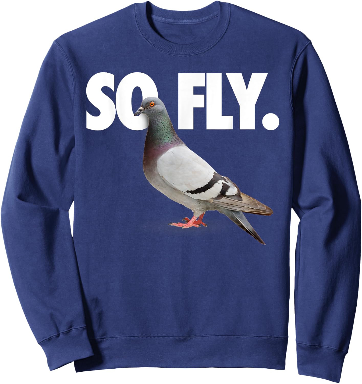 So Fly Pigeon Shirt Sweatshirt - Sweatshirt | Navy