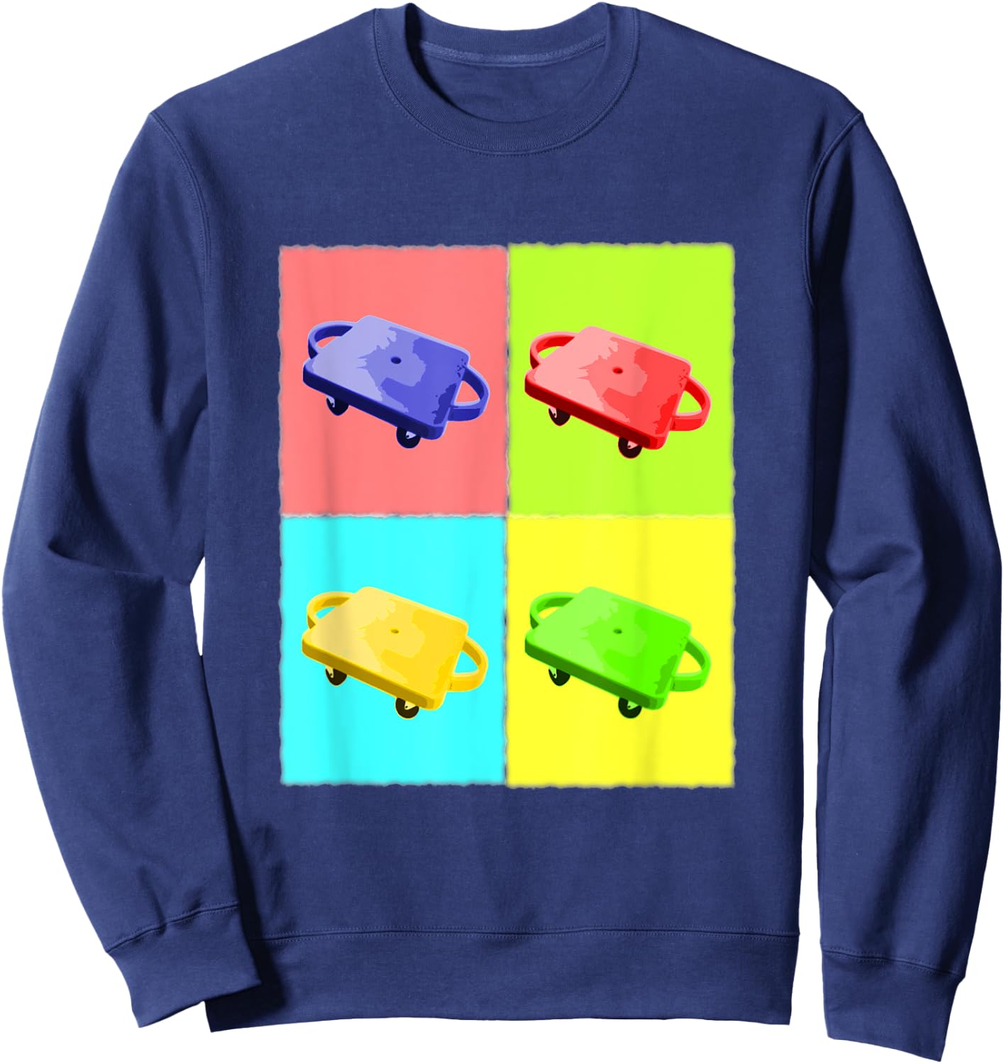 Scooter Physical Education P.E. Gym Teacher Sweatshirt - Sweatshirt | Navy