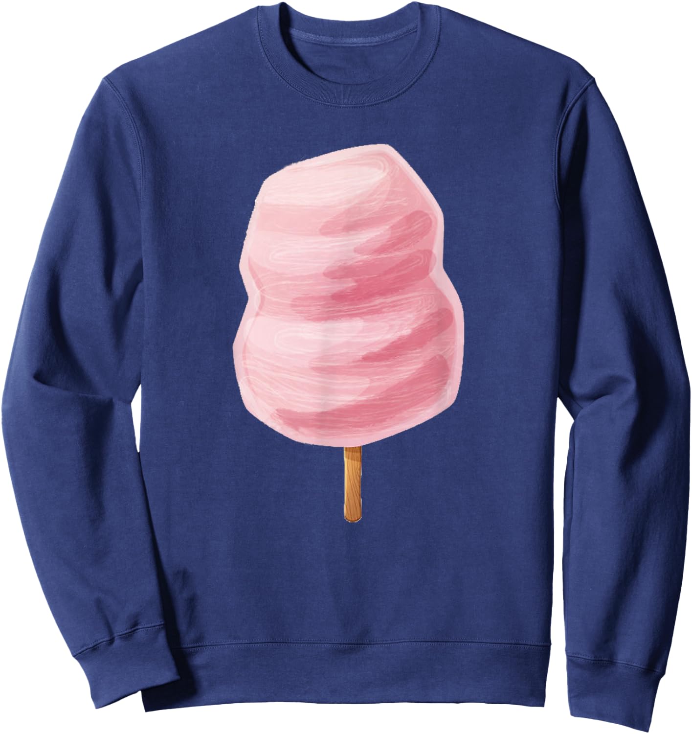 Cotton Candy Candy Floss Fairy Foodie Cooking Cook Sweatshirt - Sweatshirt | Navy