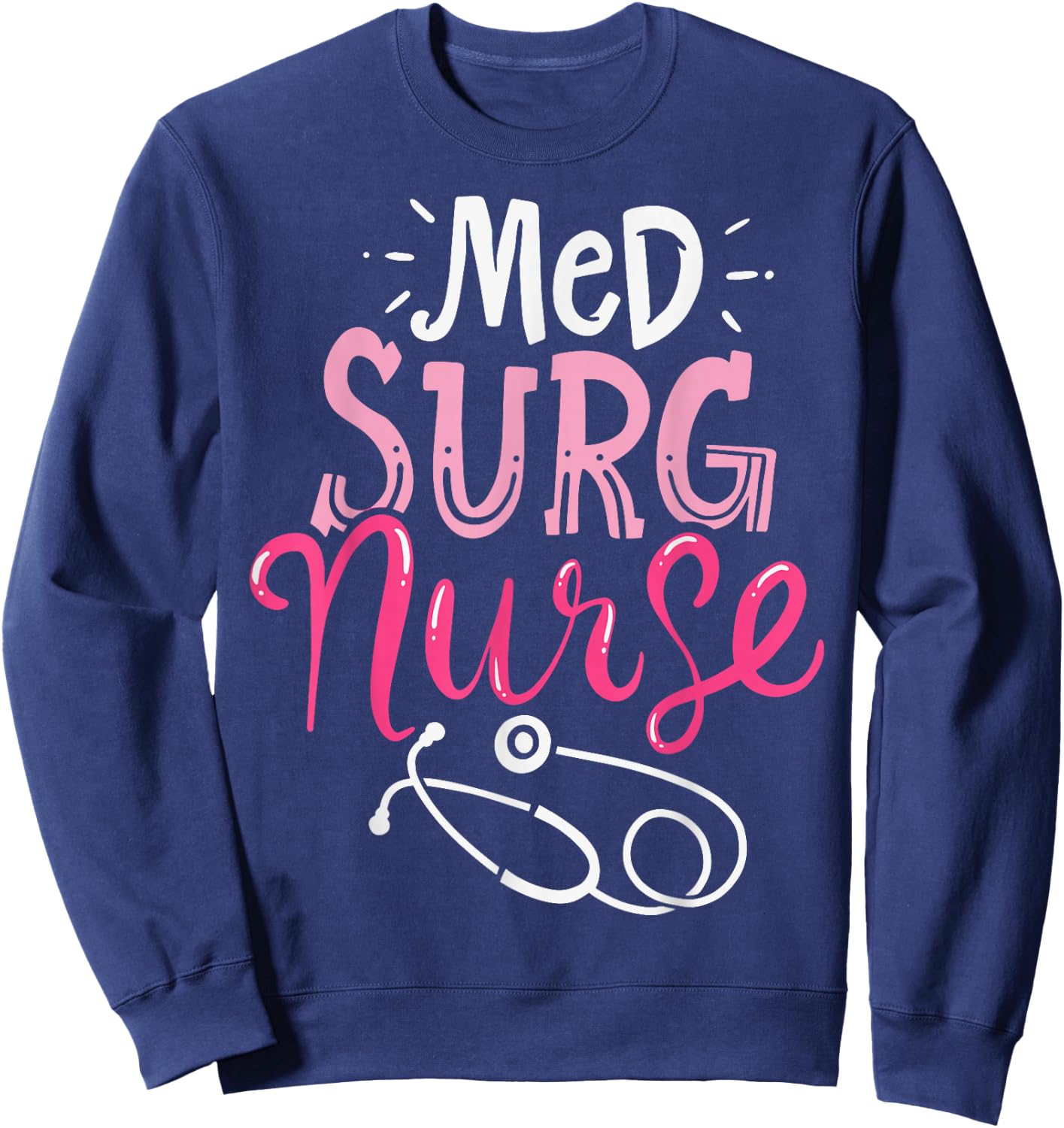 Medical Nurse Sweatshirt - Sweatshirt | Navy