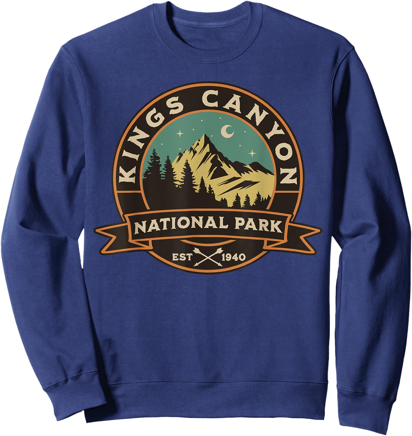 Kings Canyon National Park Sweatshirt - Sweatshirt | Navy