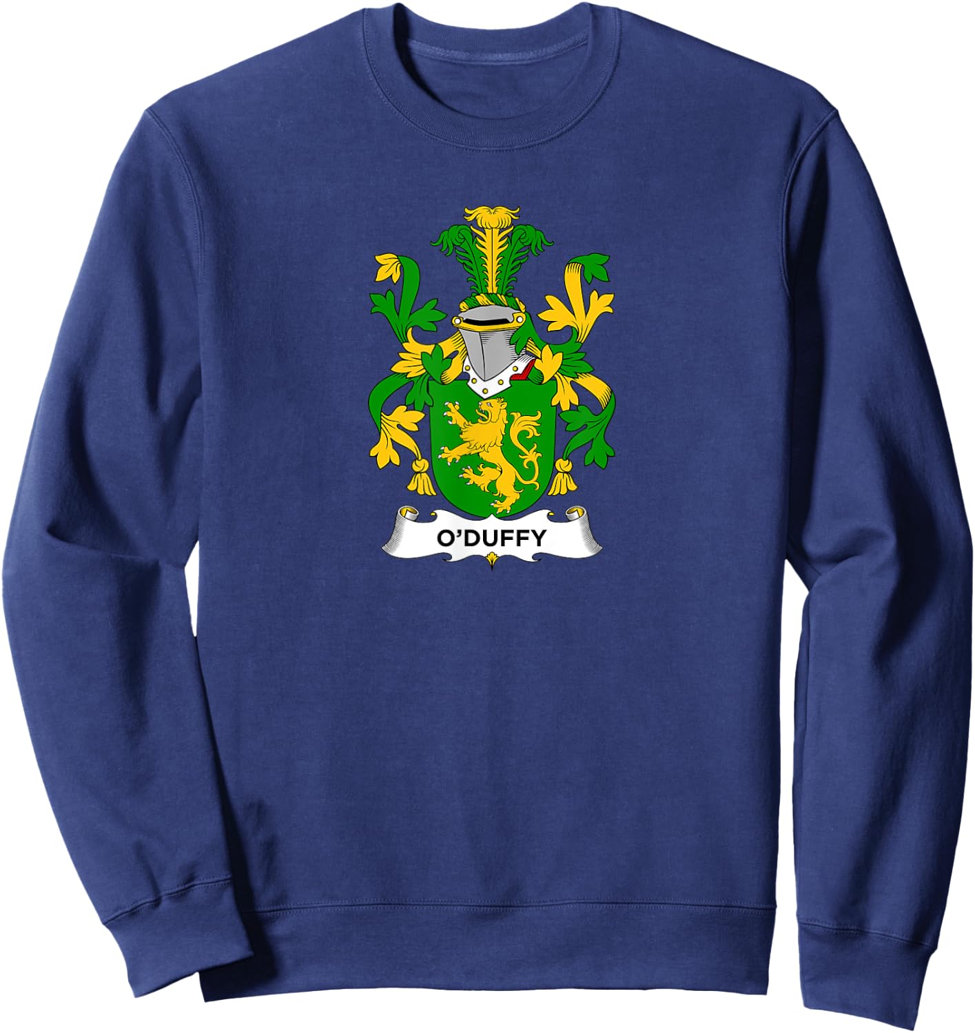 O'Duffy Coat of Arms - Family Crest Sweatshirt - Sweatshirt | Navy